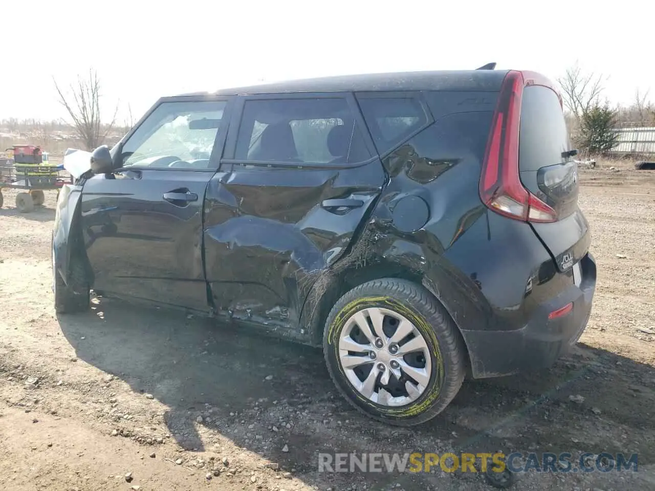 2 Photograph of a damaged car KNDJ23AUXM7749158 KIA SOUL 2021