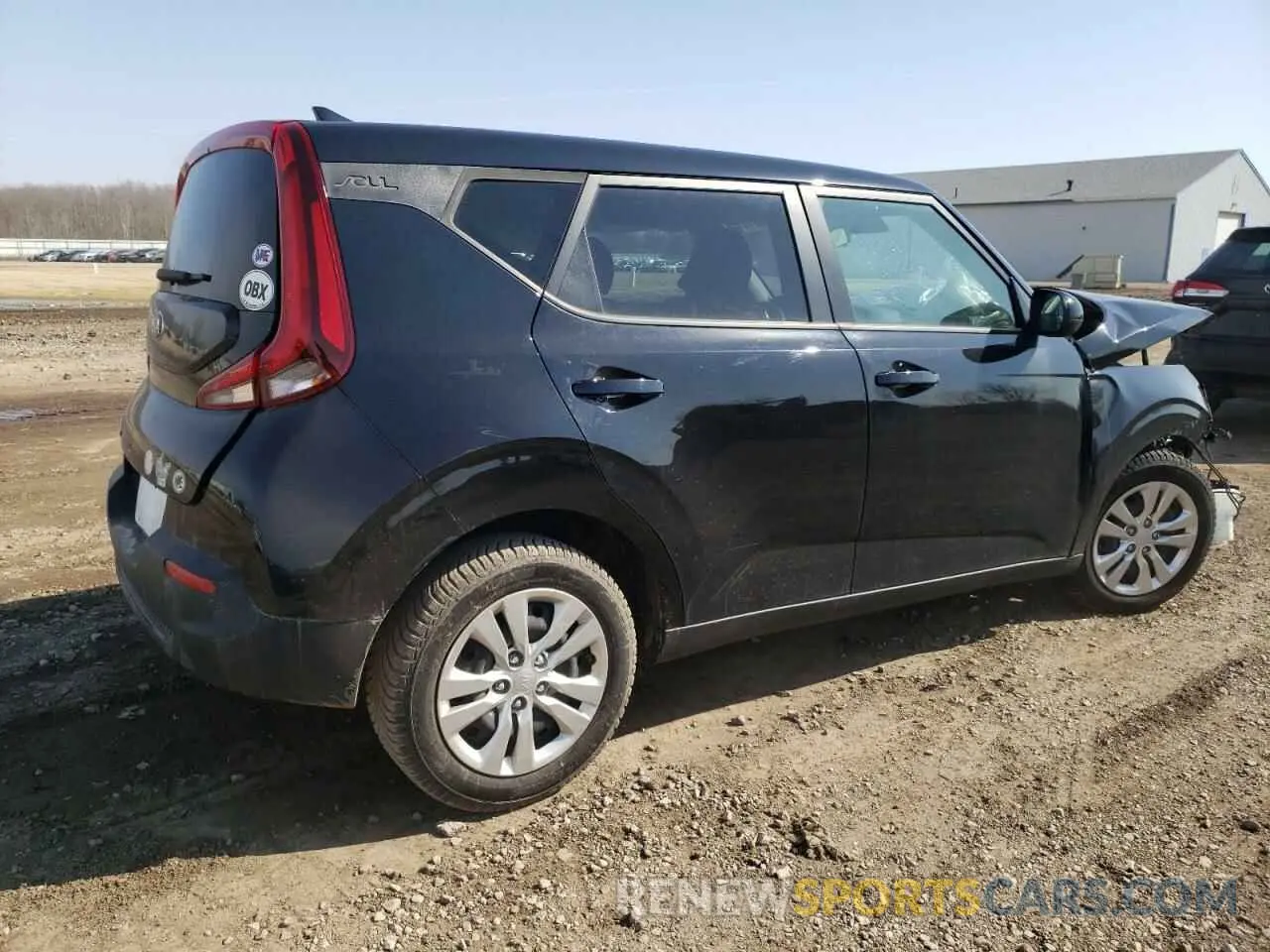 3 Photograph of a damaged car KNDJ23AUXM7749158 KIA SOUL 2021