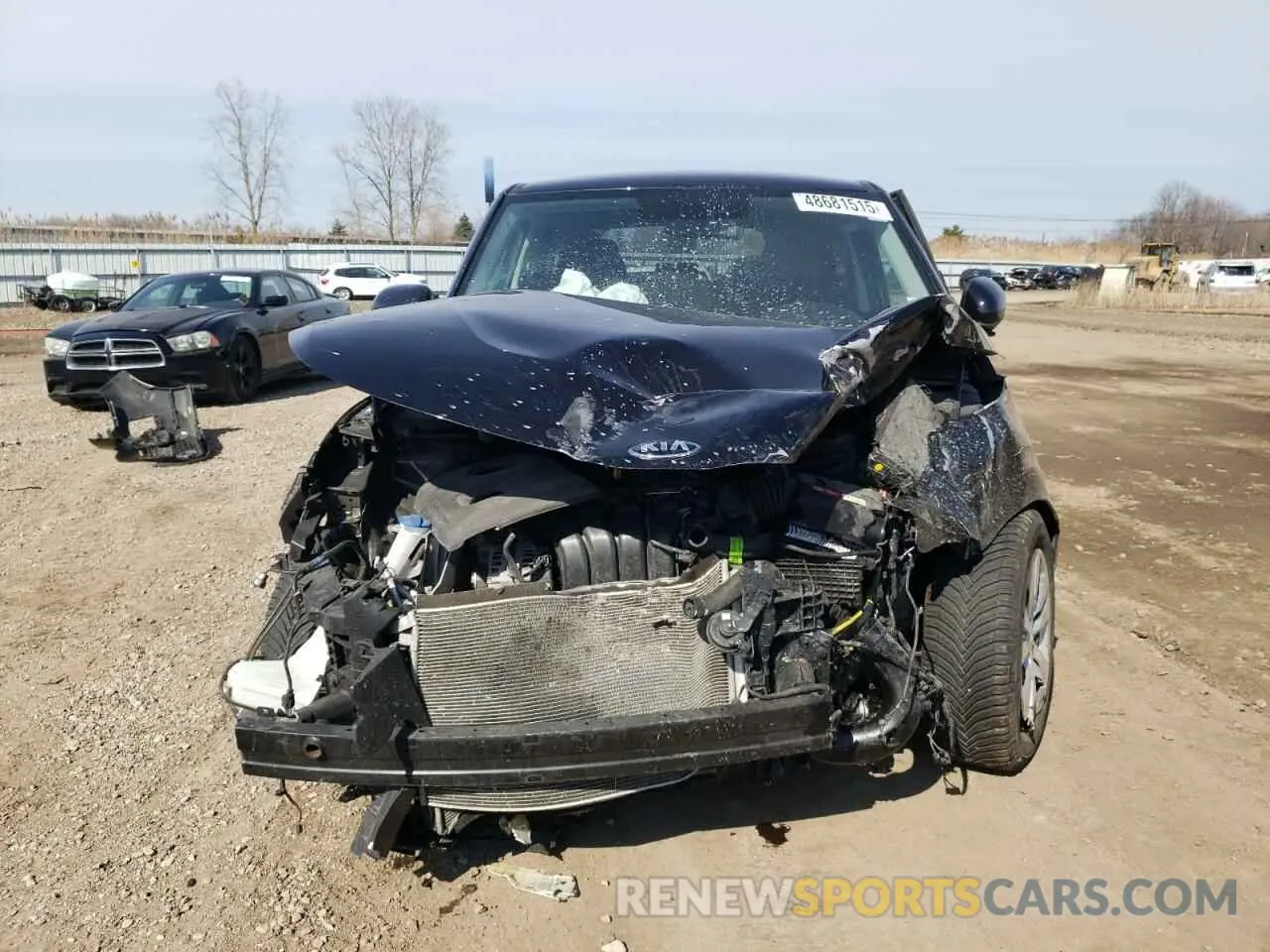 5 Photograph of a damaged car KNDJ23AUXM7749158 KIA SOUL 2021