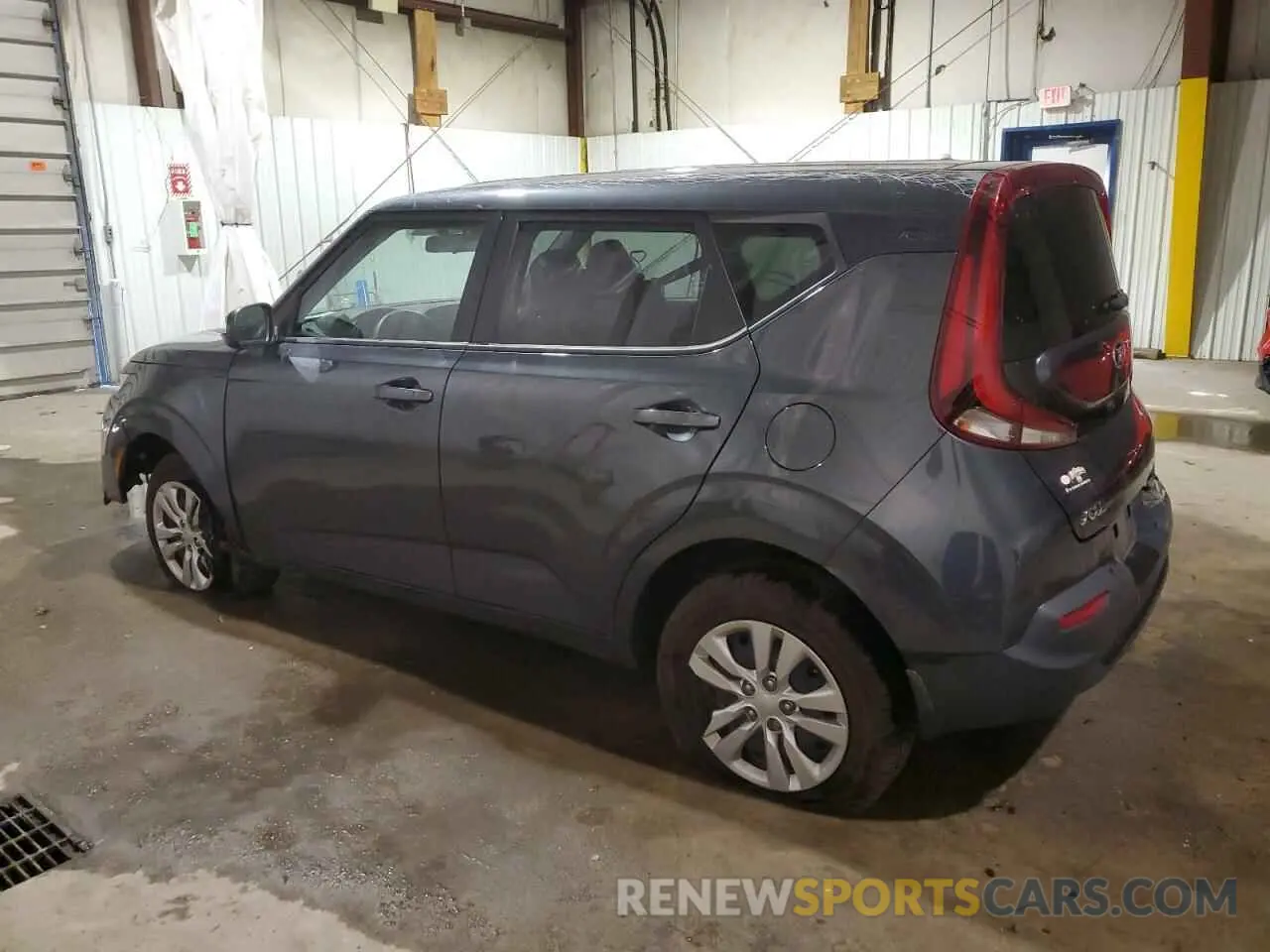 2 Photograph of a damaged car KNDJ23AUXM7758474 KIA SOUL 2021