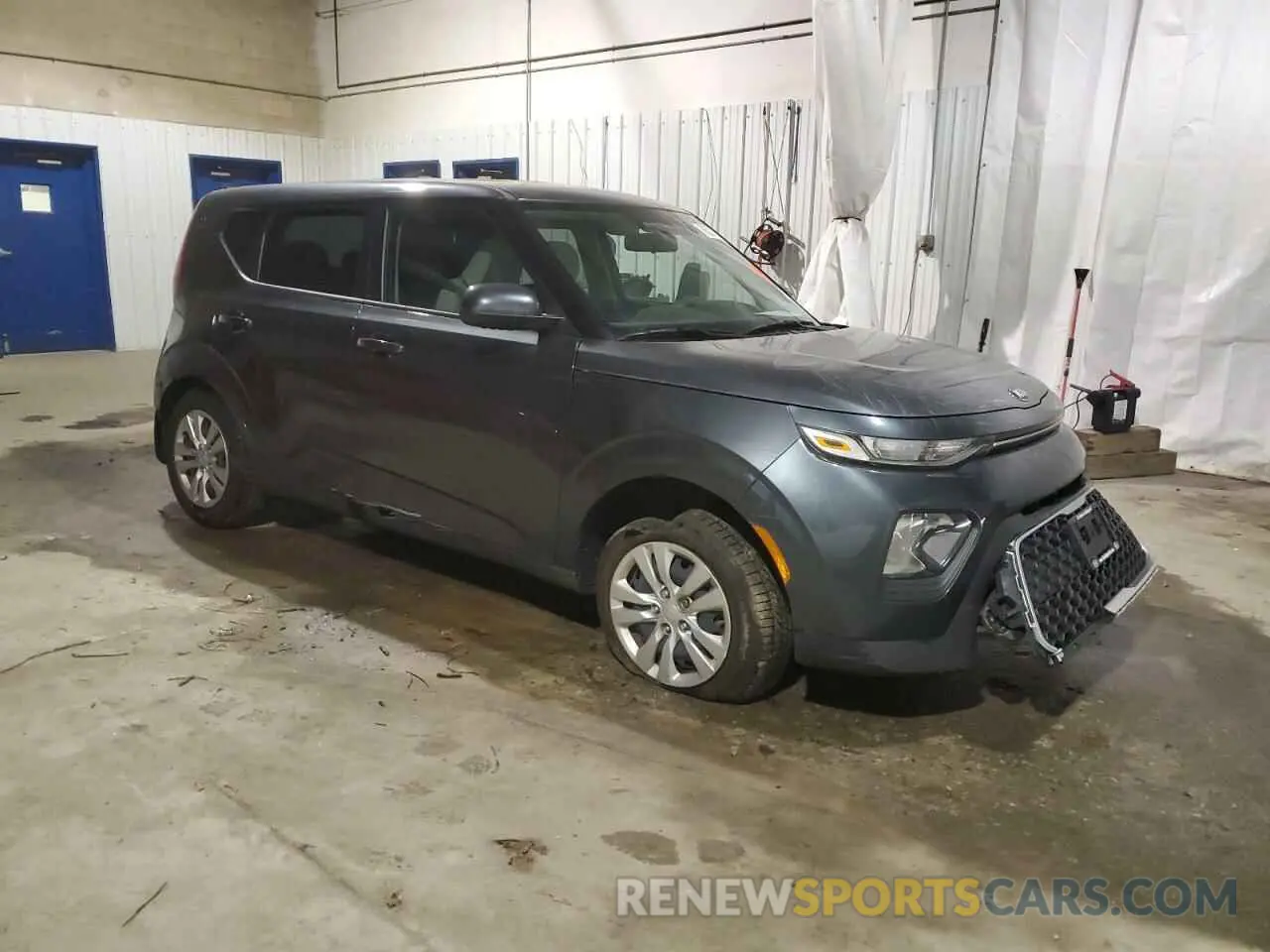 4 Photograph of a damaged car KNDJ23AUXM7758474 KIA SOUL 2021