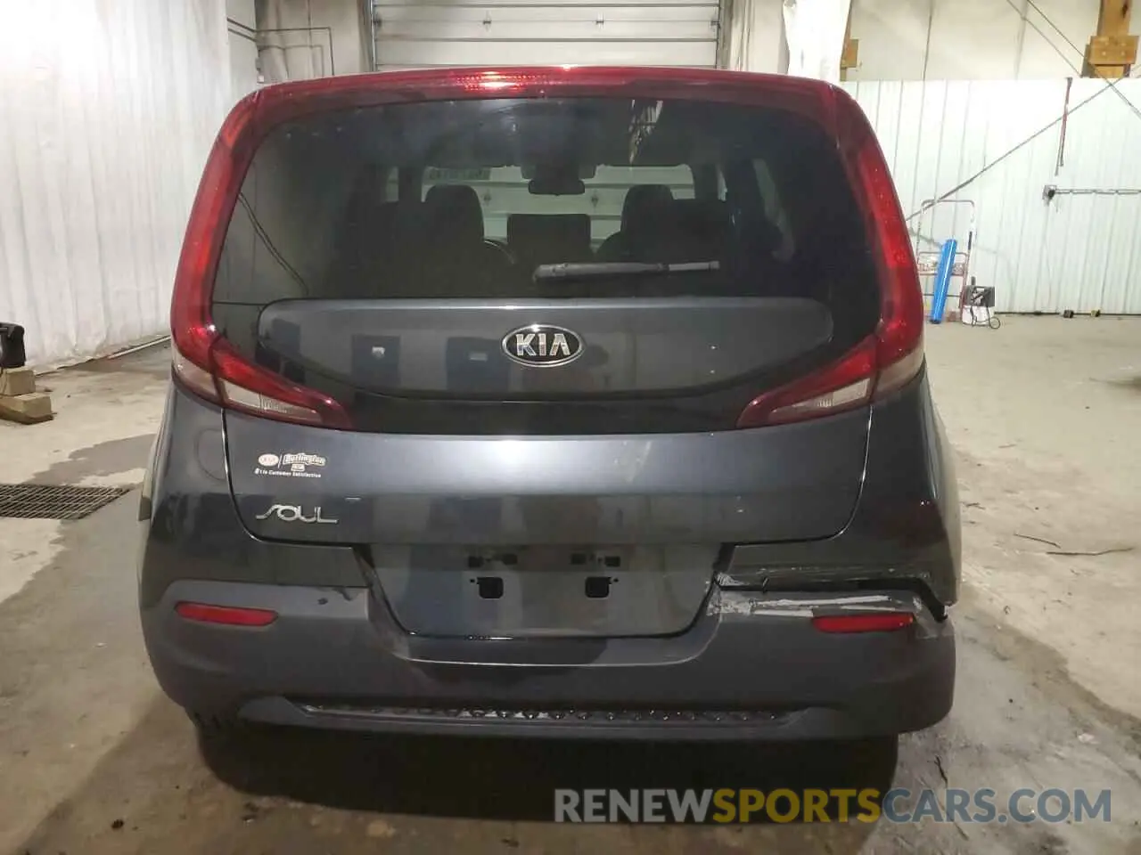 6 Photograph of a damaged car KNDJ23AUXM7758474 KIA SOUL 2021