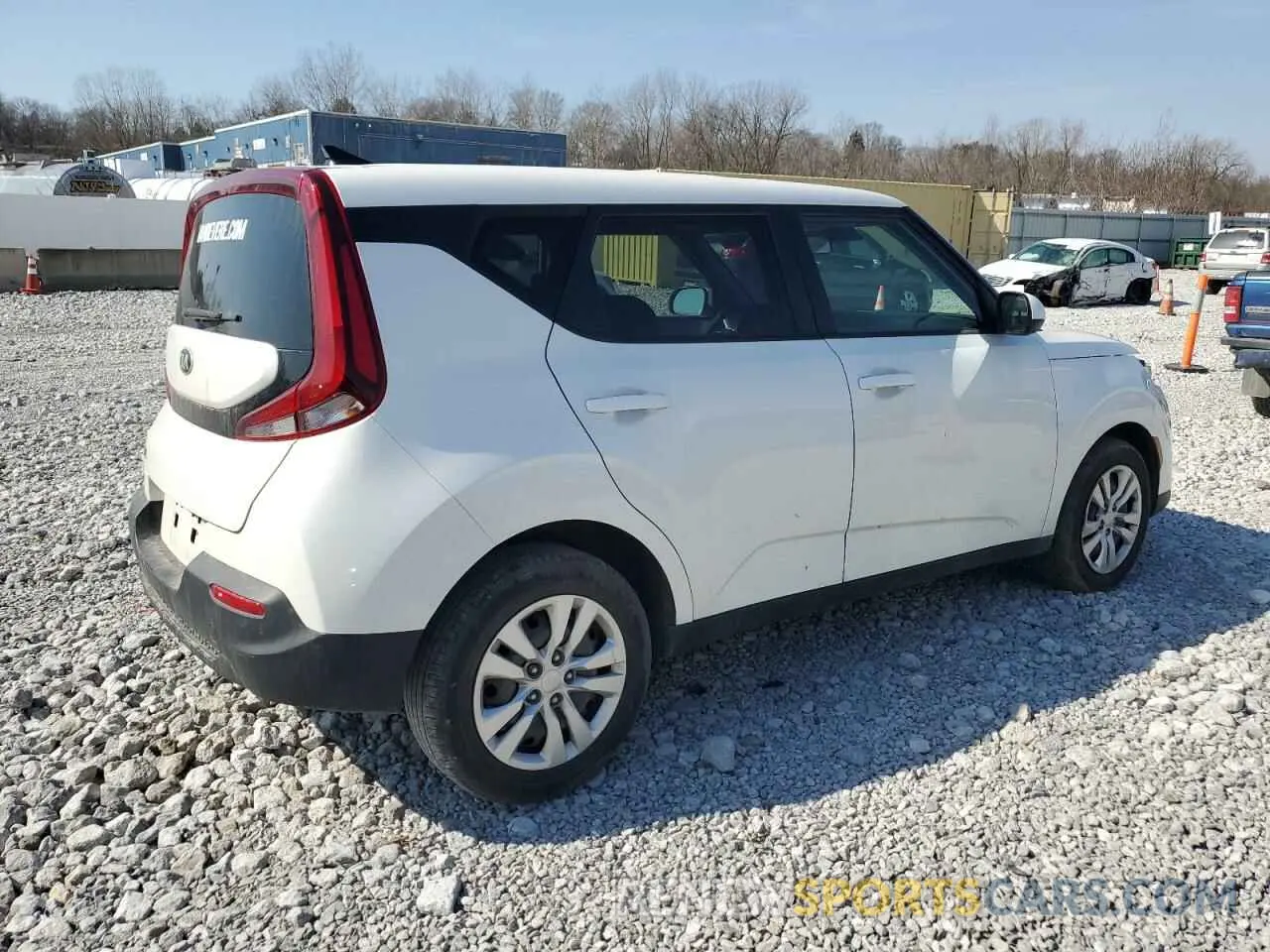 3 Photograph of a damaged car KNDJ23AUXM7758958 KIA SOUL 2021