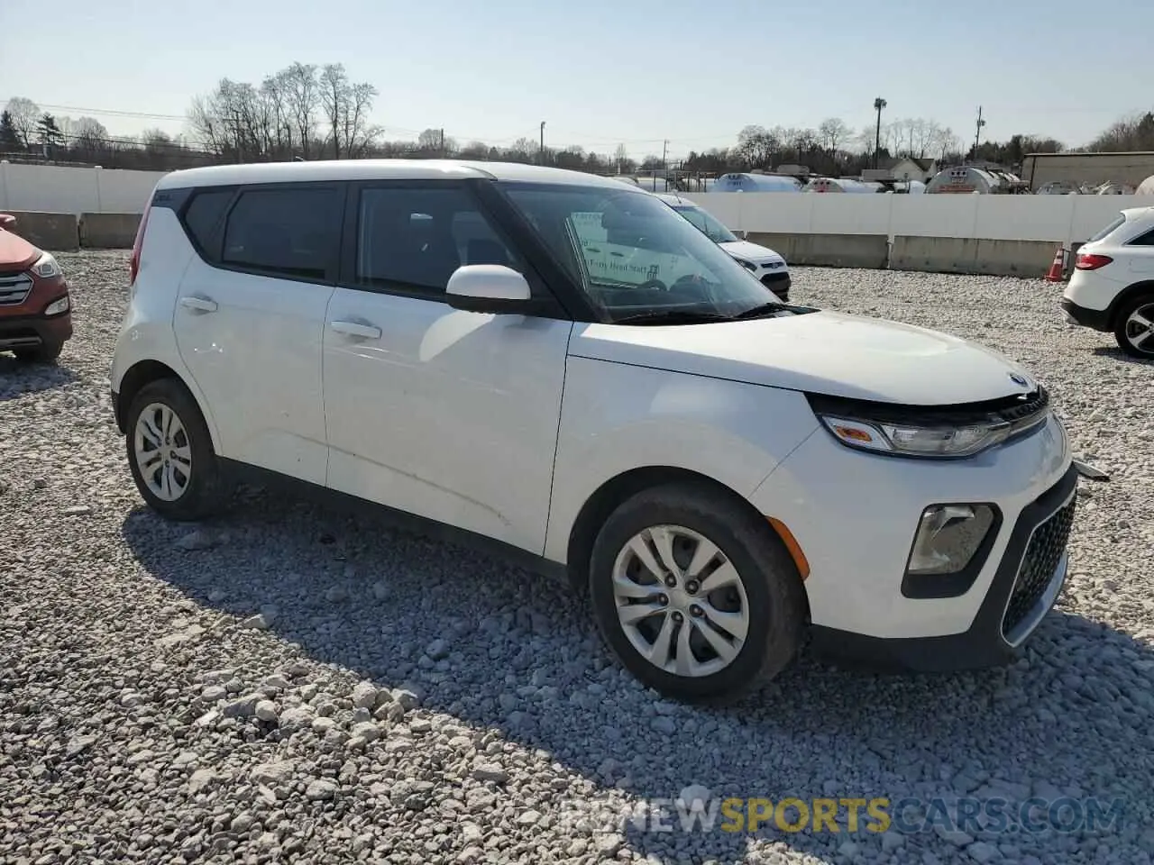 4 Photograph of a damaged car KNDJ23AUXM7758958 KIA SOUL 2021