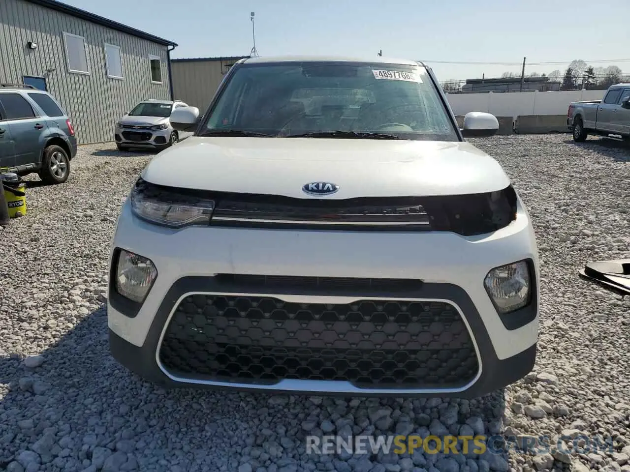 5 Photograph of a damaged car KNDJ23AUXM7758958 KIA SOUL 2021