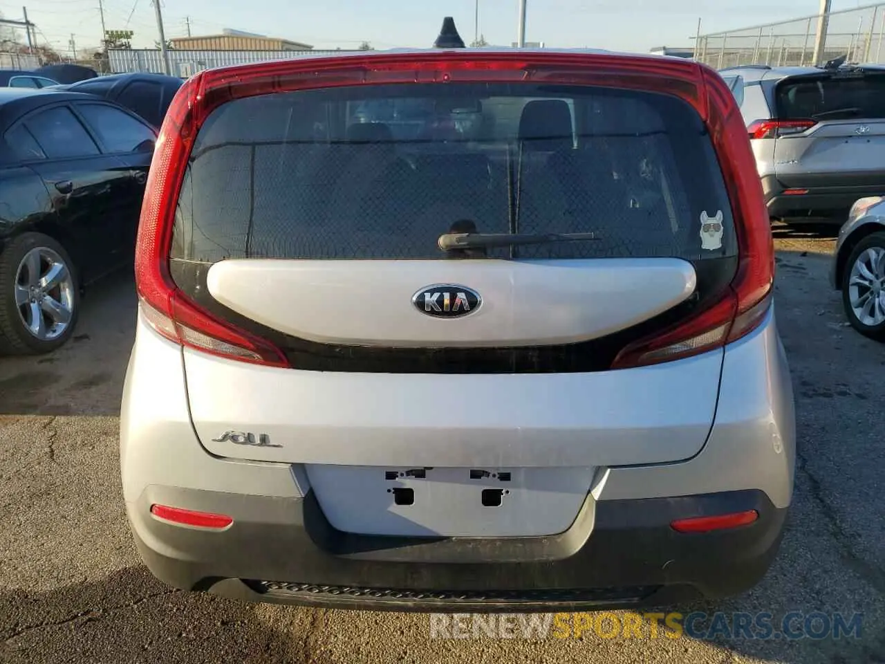 6 Photograph of a damaged car KNDJ23AUXM7767496 KIA SOUL 2021