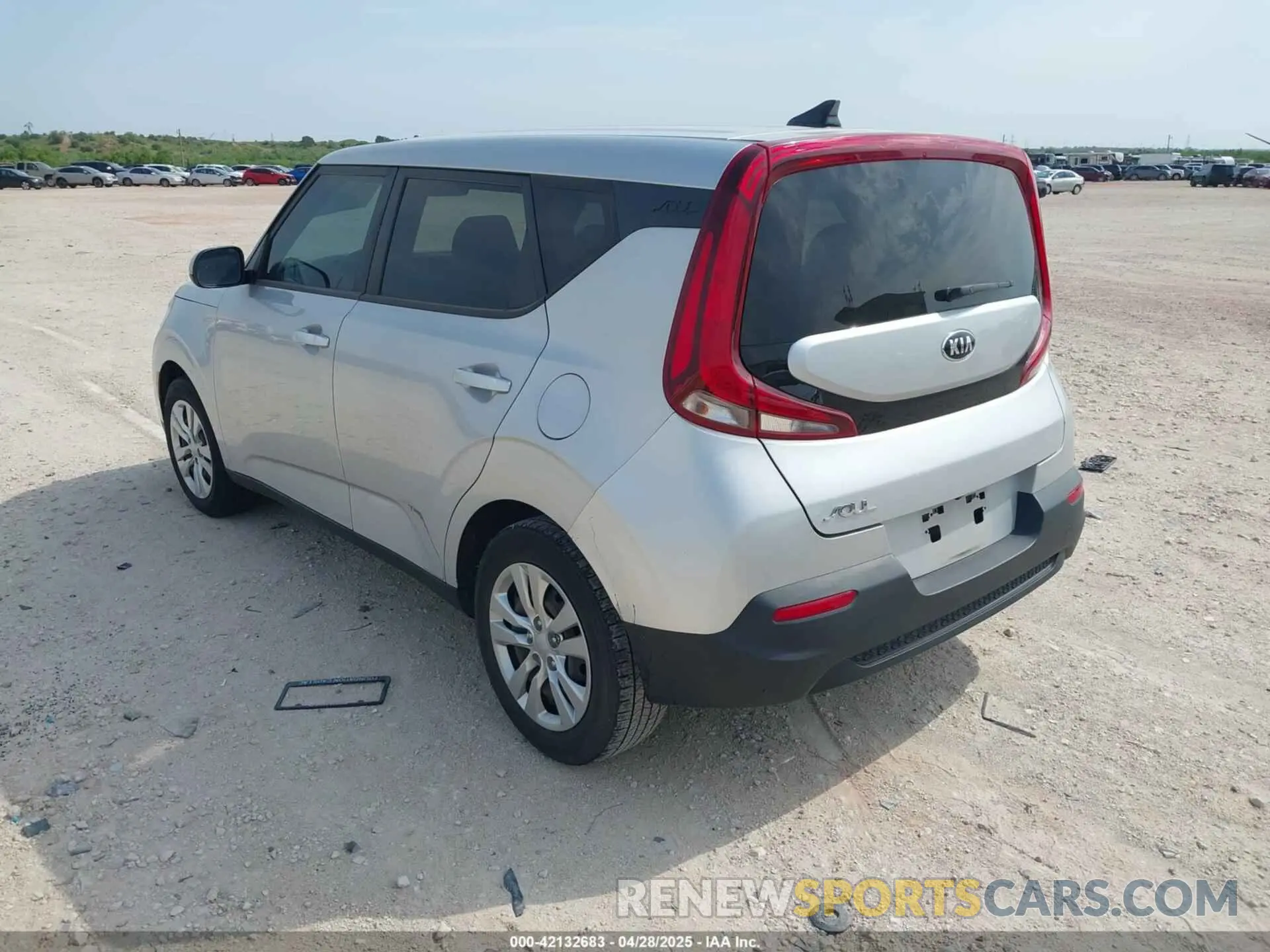 3 Photograph of a damaged car KNDJ23AUXM7771144 KIA SOUL 2021