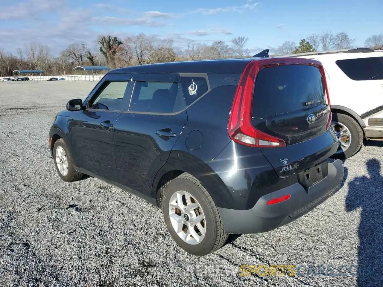 2 Photograph of a damaged car KNDJ23AUXM7772438 KIA SOUL 2021