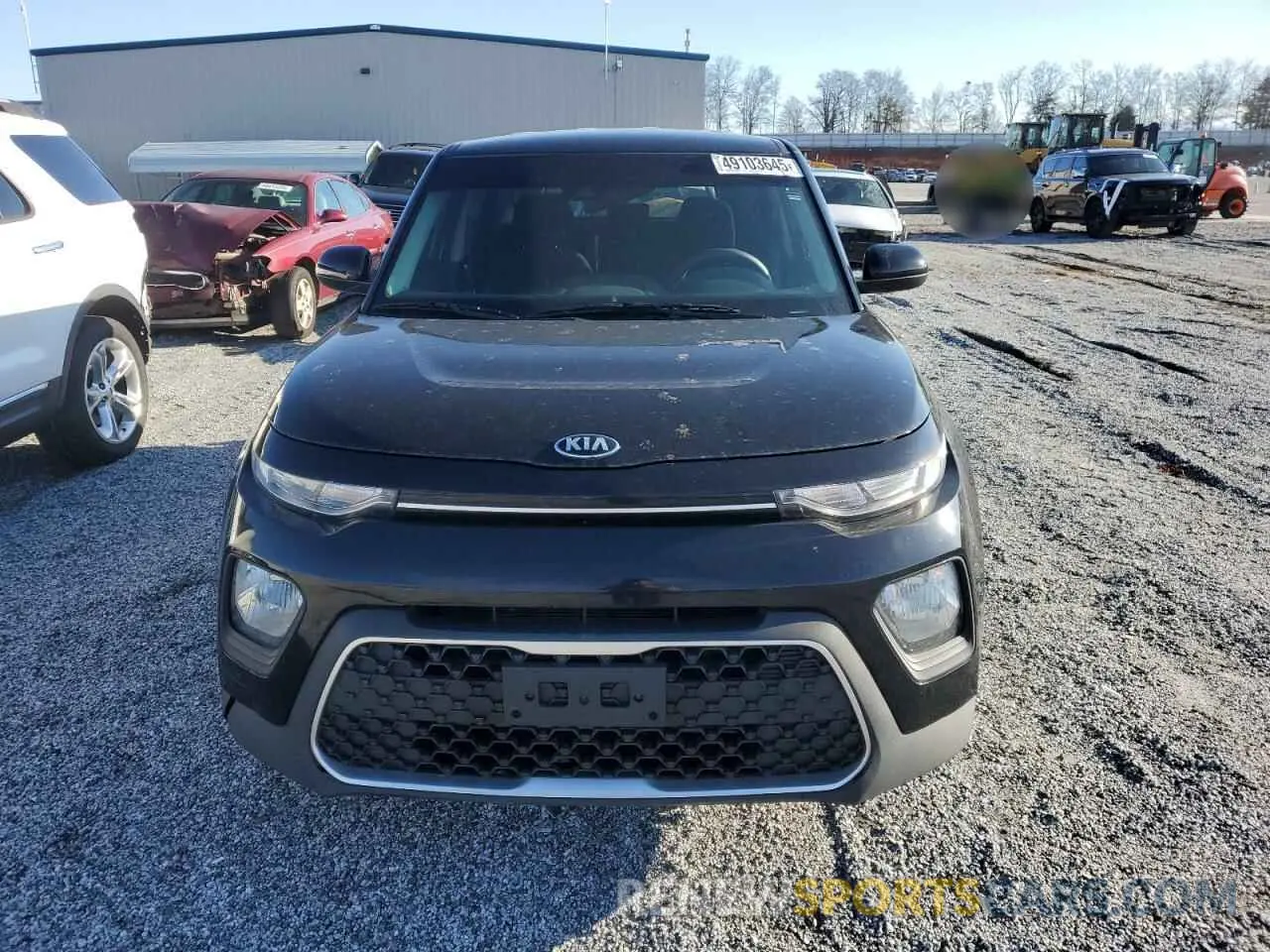 5 Photograph of a damaged car KNDJ23AUXM7772438 KIA SOUL 2021