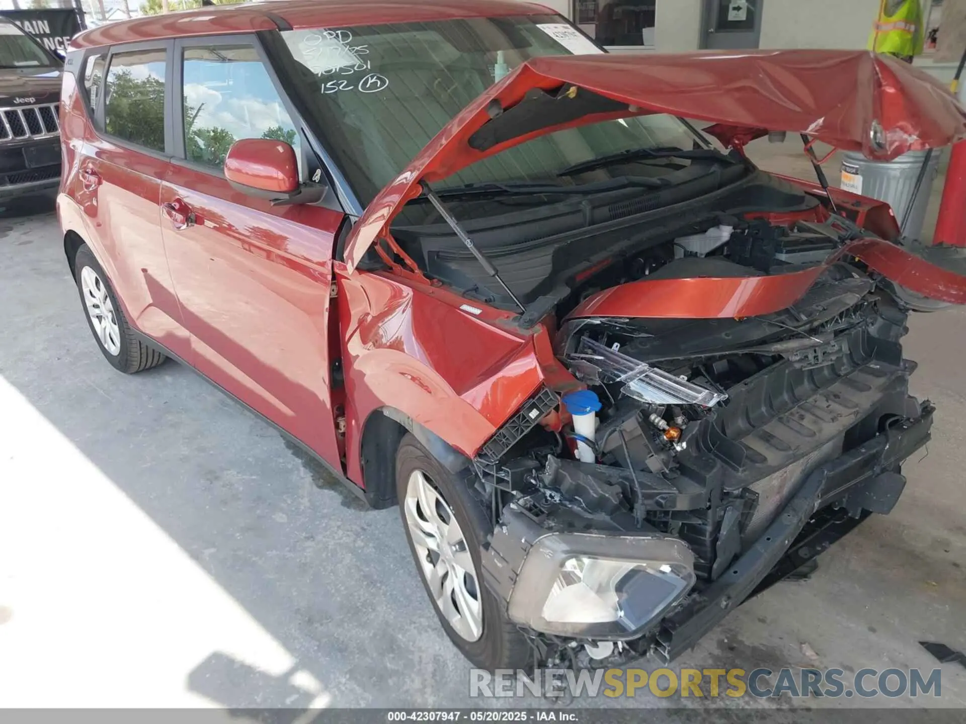 6 Photograph of a damaged car KNDJ23AUXM7779079 KIA SOUL 2021