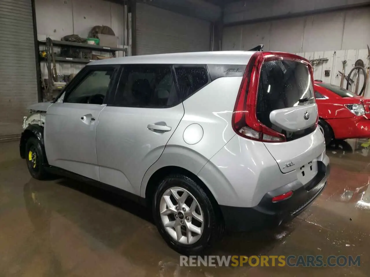 2 Photograph of a damaged car KNDJ23AUXM7781009 KIA SOUL 2021