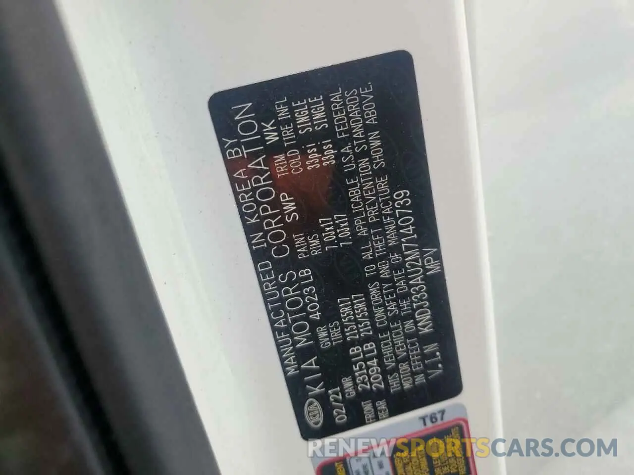 12 Photograph of a damaged car KNDJ33AU2M7140739 KIA SOUL 2021