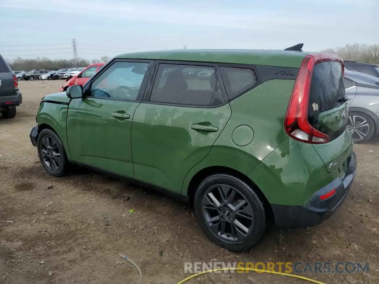 2 Photograph of a damaged car KNDJ33AU9M7135084 KIA SOUL 2021