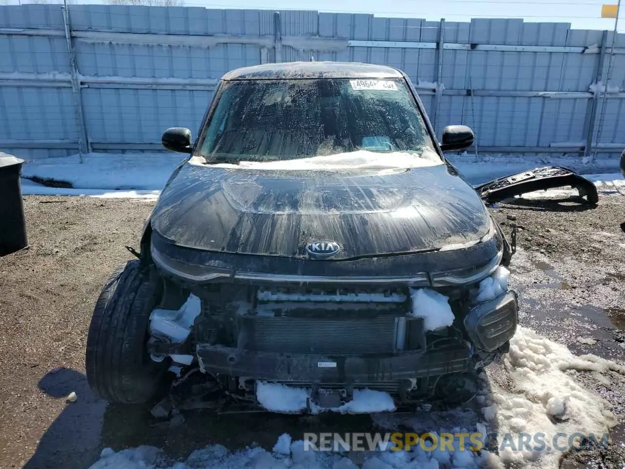 5 Photograph of a damaged car KNDJ53AF5M7766491 KIA SOUL 2021