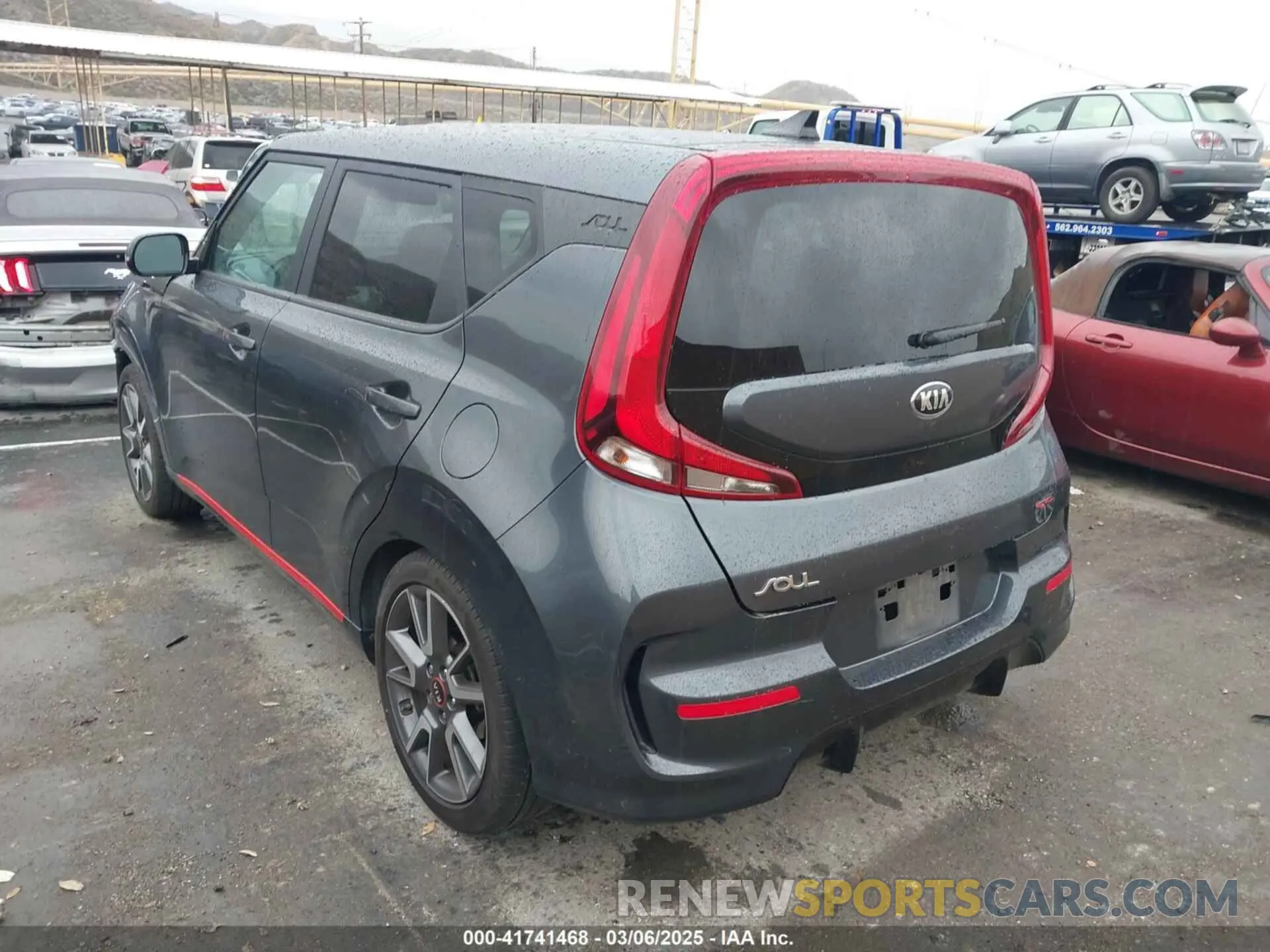 3 Photograph of a damaged car KNDJ63AU0M7791701 KIA SOUL 2021