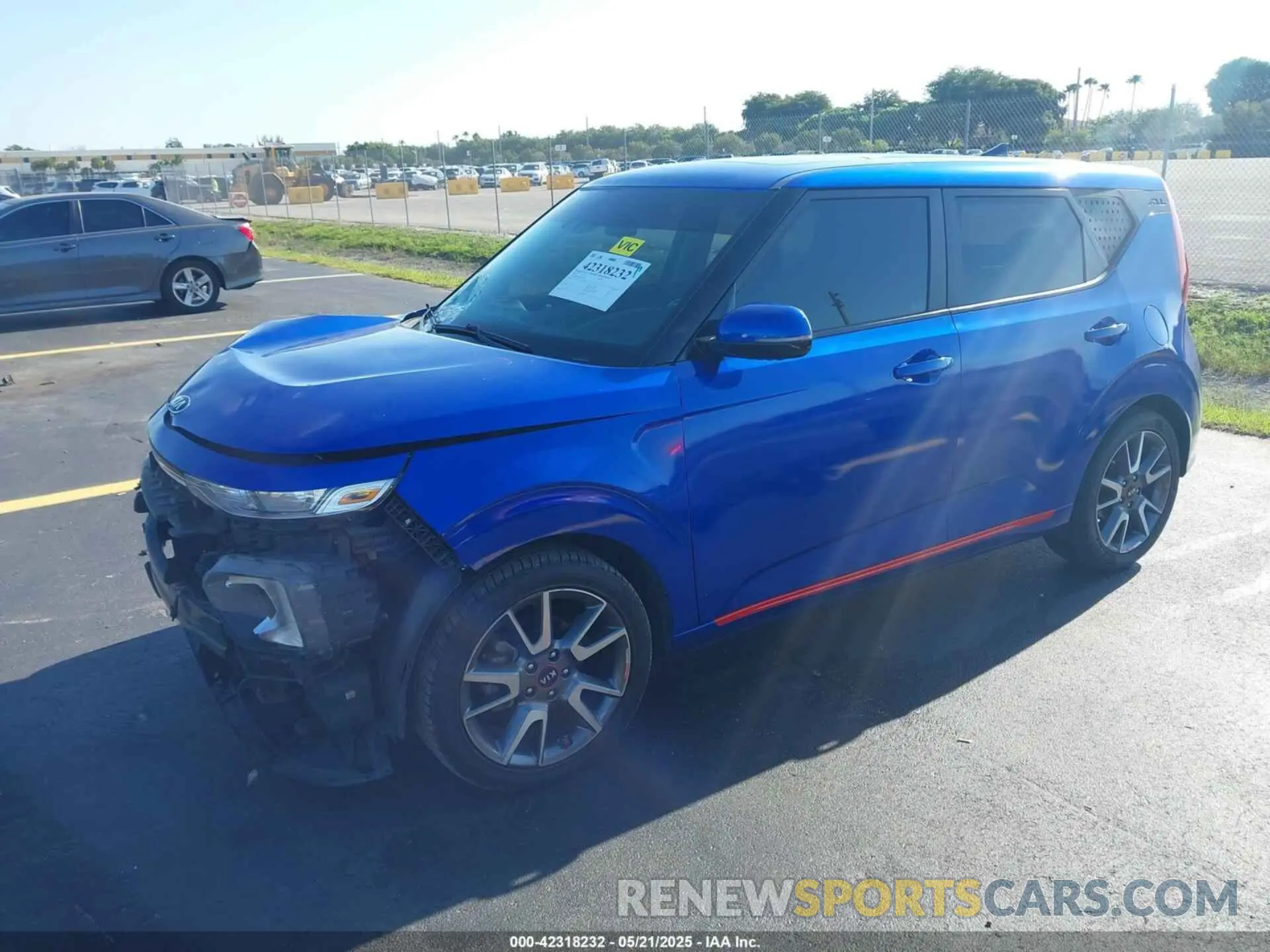 2 Photograph of a damaged car KNDJ63AU2M7763527 KIA SOUL 2021