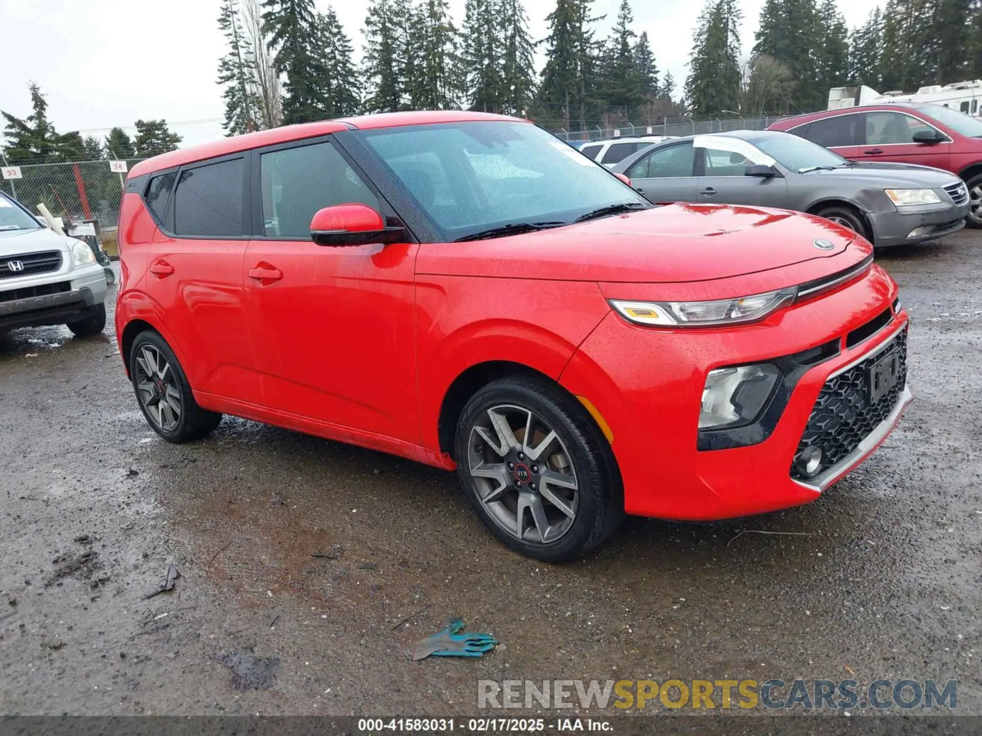 1 Photograph of a damaged car KNDJ63AU3M7129790 KIA SOUL 2021