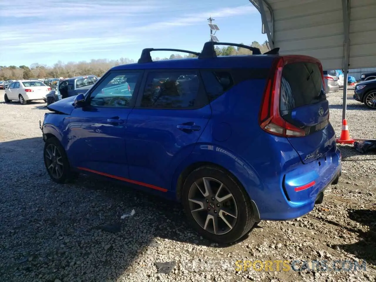 2 Photograph of a damaged car KNDJ63AU4M7740279 KIA SOUL 2021