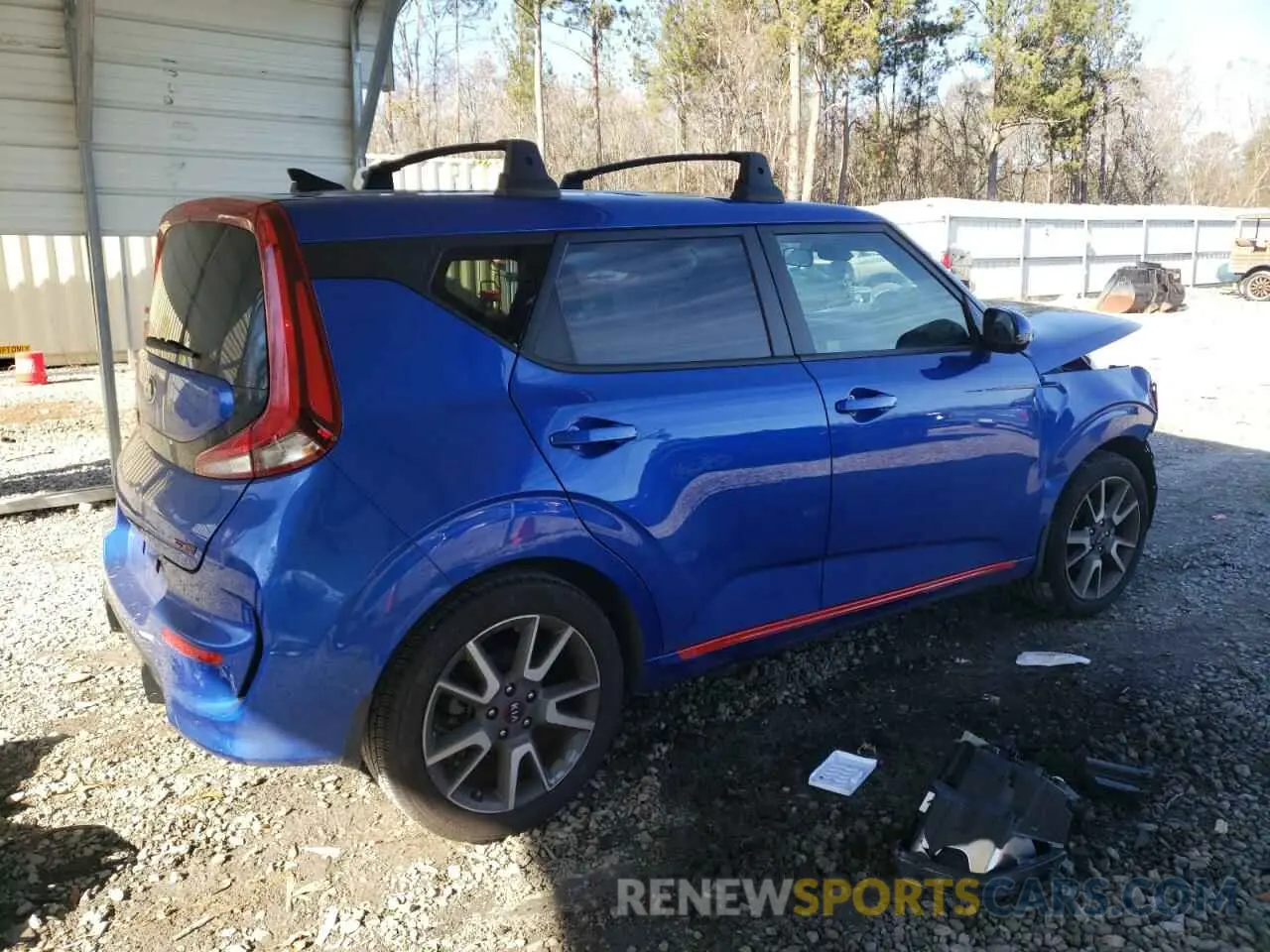 3 Photograph of a damaged car KNDJ63AU4M7740279 KIA SOUL 2021