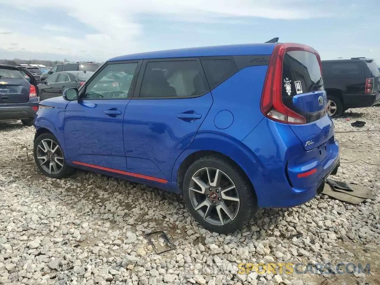 2 Photograph of a damaged car KNDJ63AU4M7759995 KIA SOUL 2021