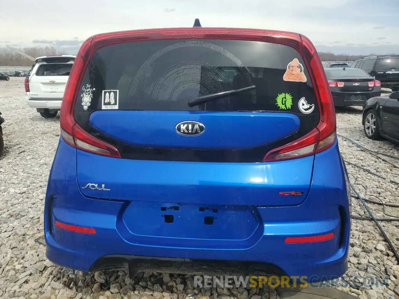 6 Photograph of a damaged car KNDJ63AU4M7759995 KIA SOUL 2021