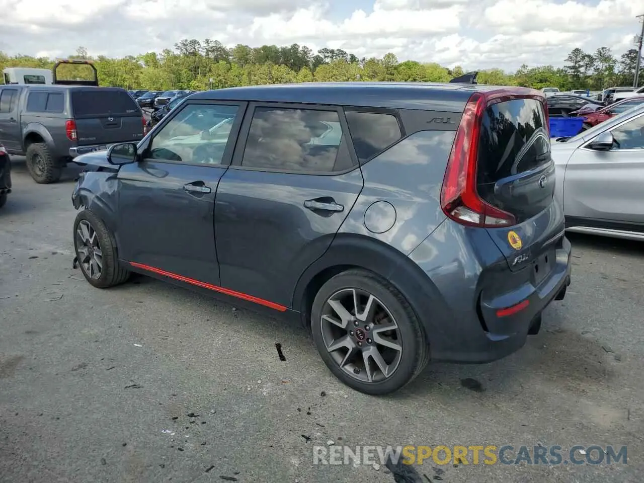 2 Photograph of a damaged car KNDJ63AU4M7792902 KIA SOUL 2021