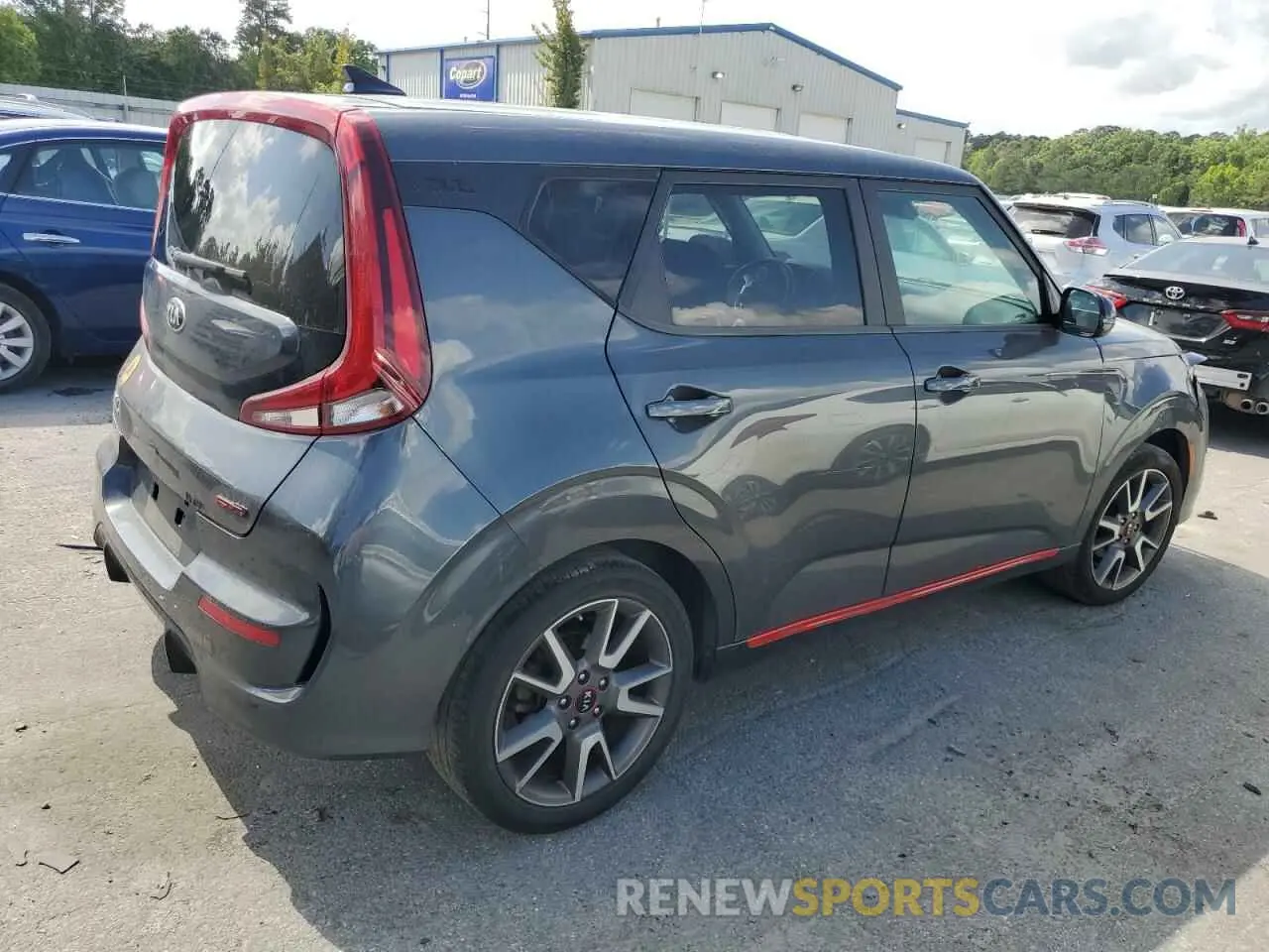 3 Photograph of a damaged car KNDJ63AU4M7792902 KIA SOUL 2021