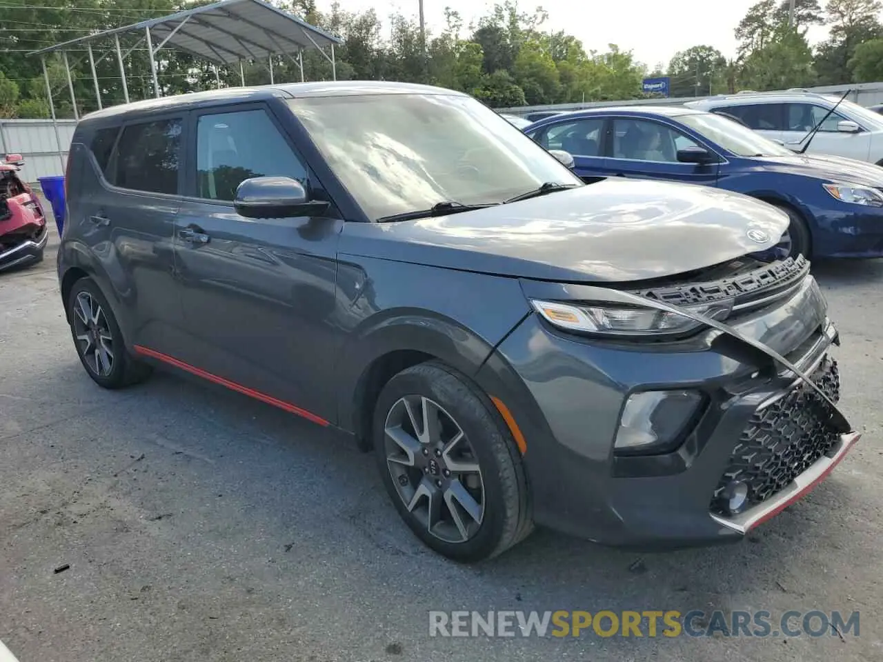4 Photograph of a damaged car KNDJ63AU4M7792902 KIA SOUL 2021