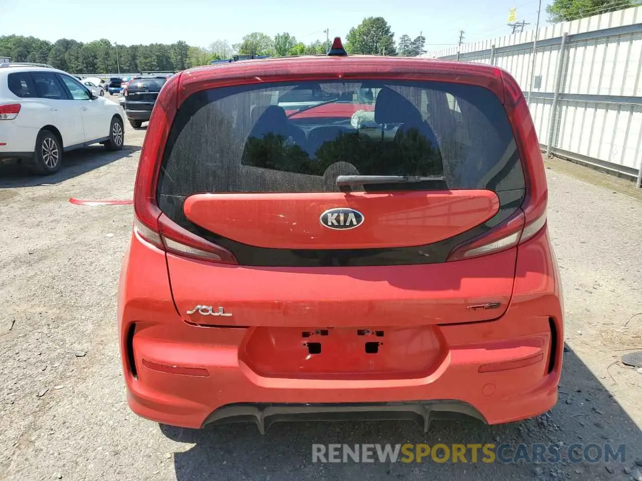 6 Photograph of a damaged car KNDJ63AU9M7142236 KIA SOUL 2021