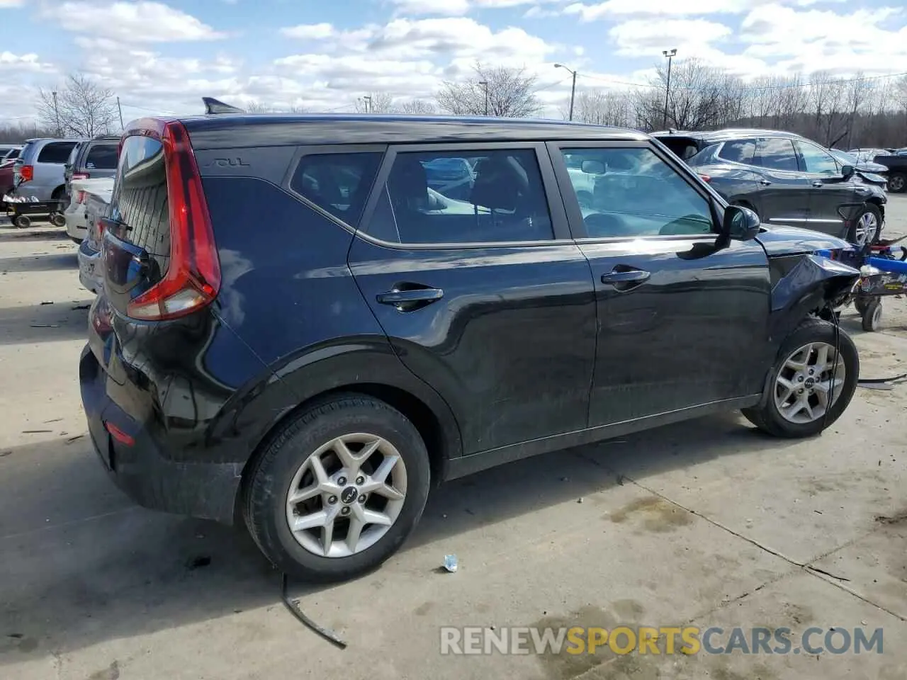 3 Photograph of a damaged car KNDJ23AU0N7161819 KIA SOUL 2022