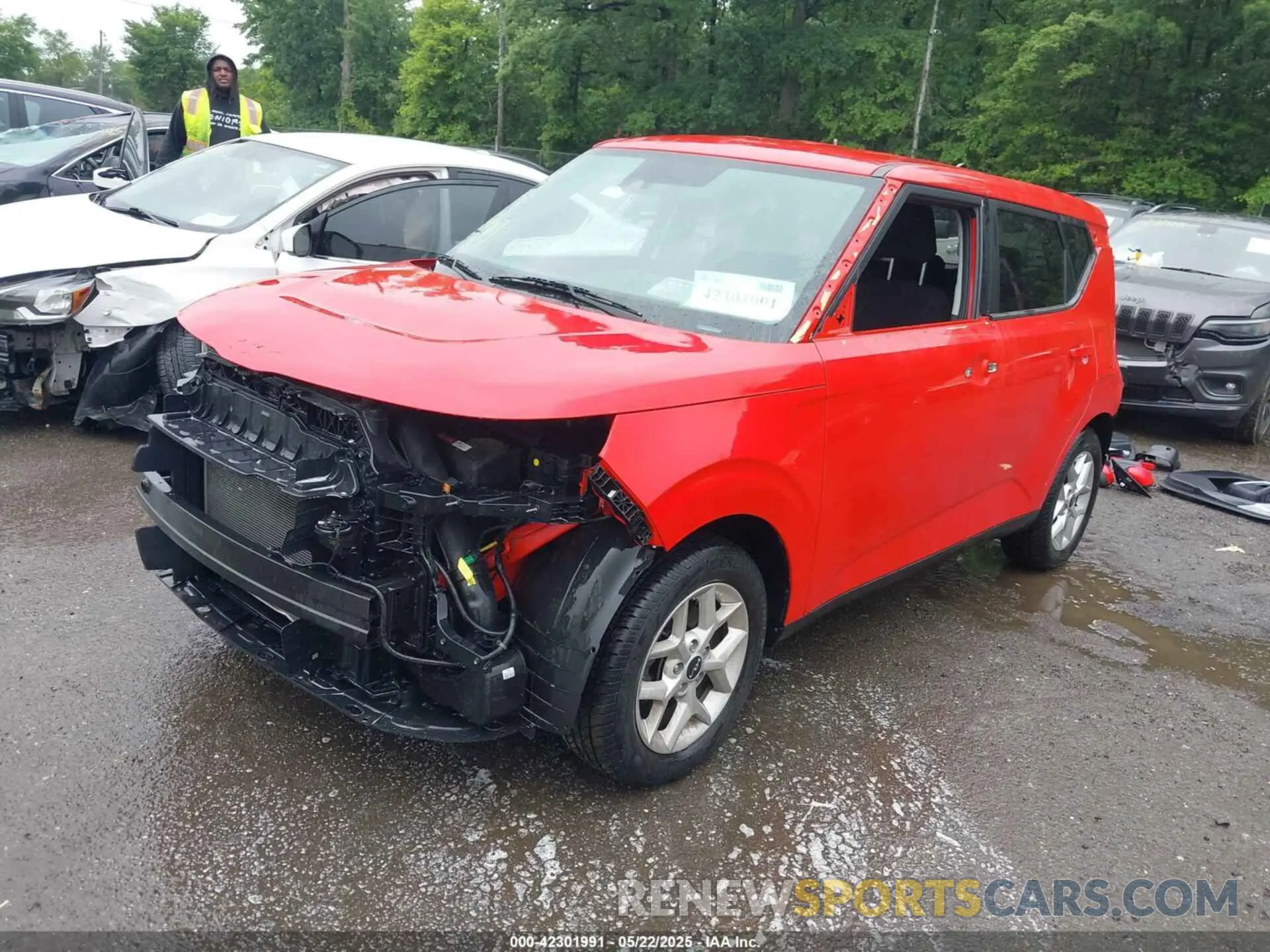 2 Photograph of a damaged car KNDJ23AU0N7162694 KIA SOUL 2022
