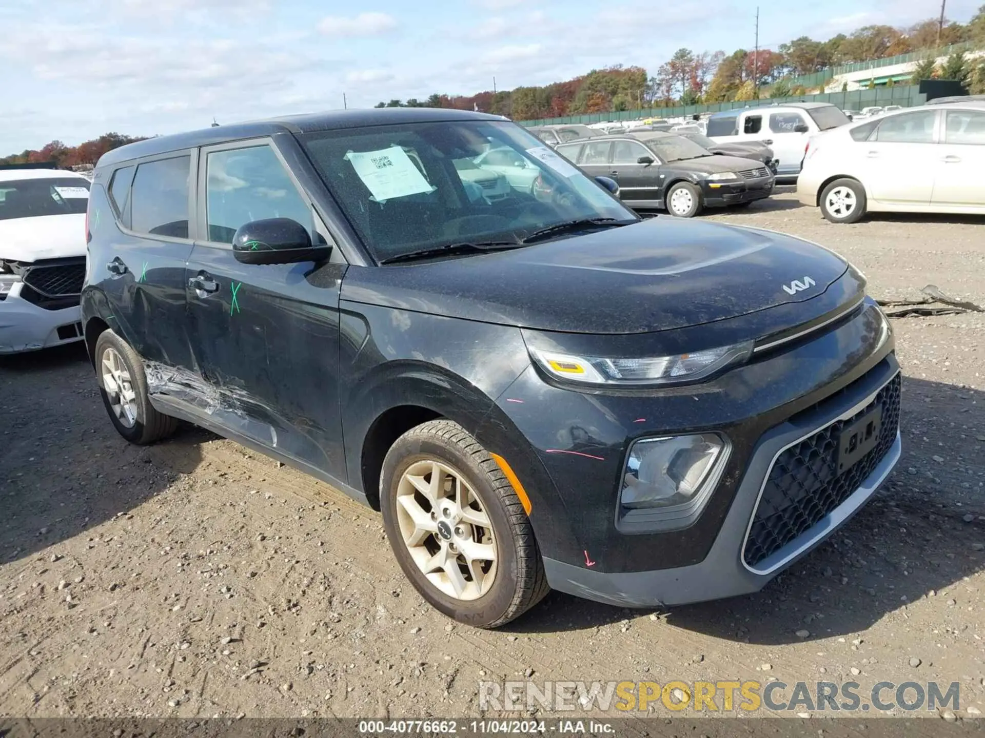 1 Photograph of a damaged car KNDJ23AU0N7163473 KIA SOUL 2022