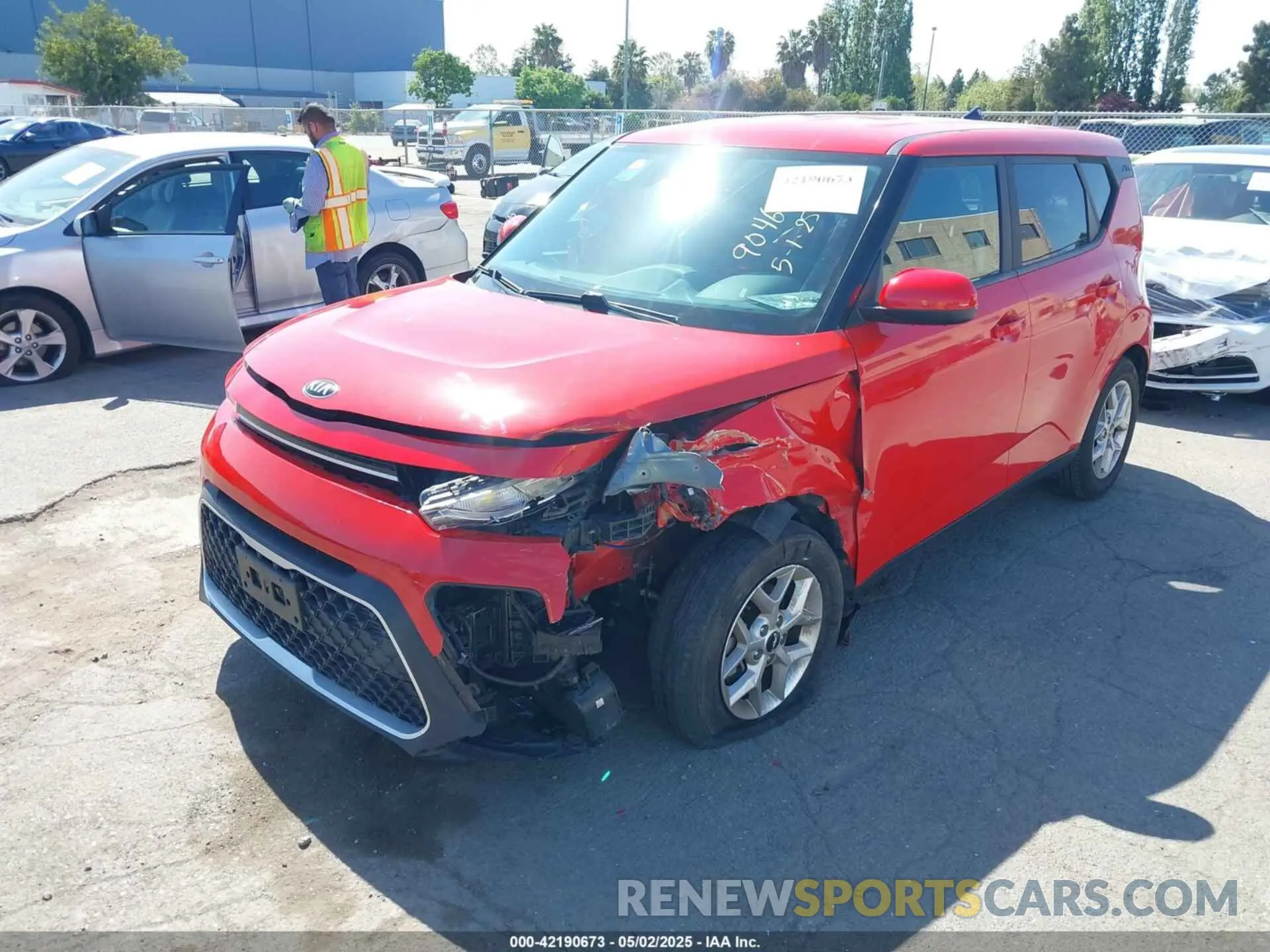 6 Photograph of a damaged car KNDJ23AU0N7182606 KIA SOUL 2022