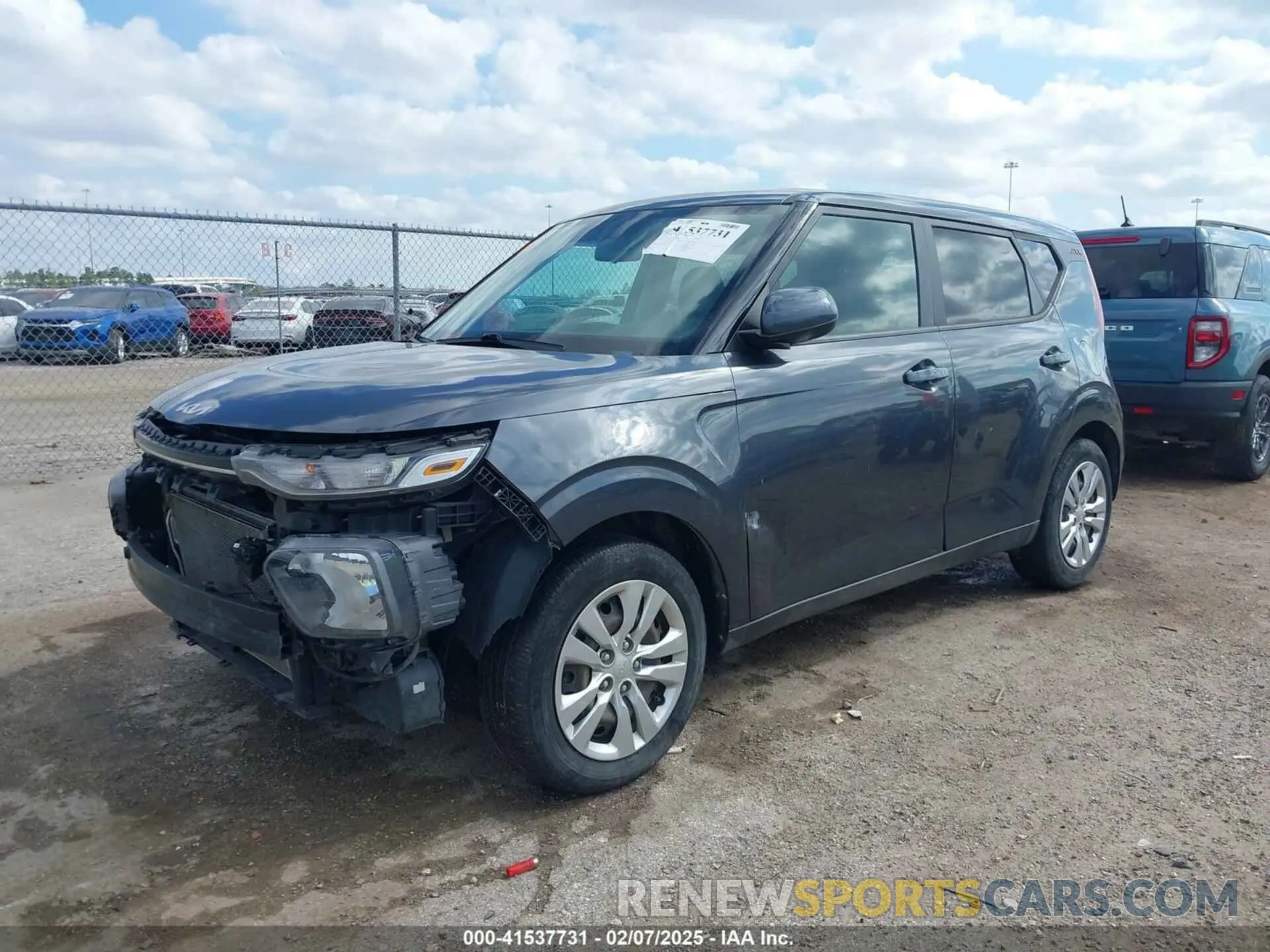 2 Photograph of a damaged car KNDJ23AU0N7805898 KIA SOUL 2022