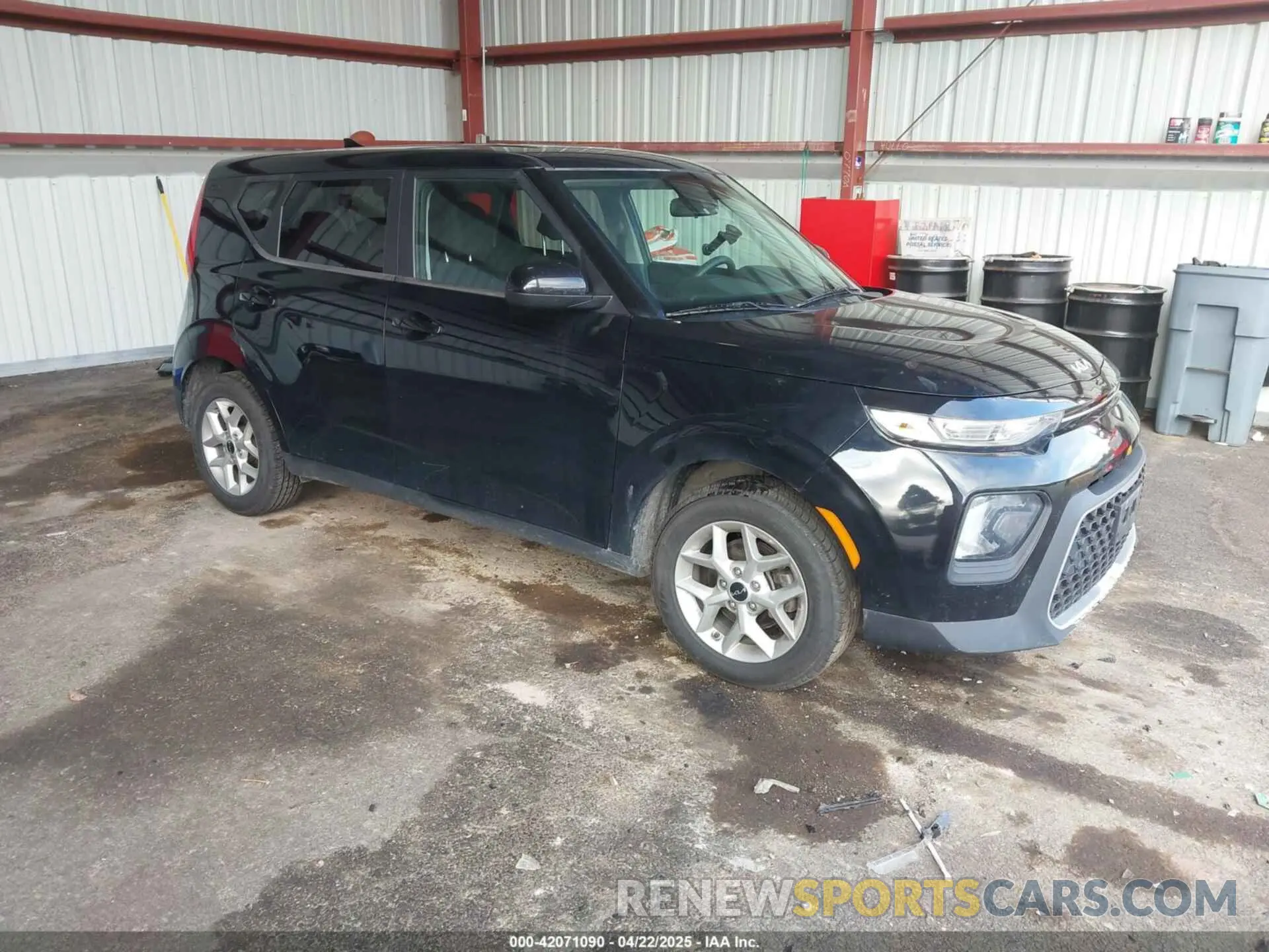 1 Photograph of a damaged car KNDJ23AU1N7162106 KIA SOUL 2022