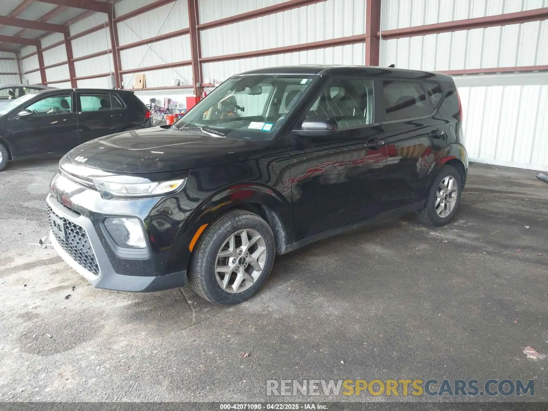 2 Photograph of a damaged car KNDJ23AU1N7162106 KIA SOUL 2022