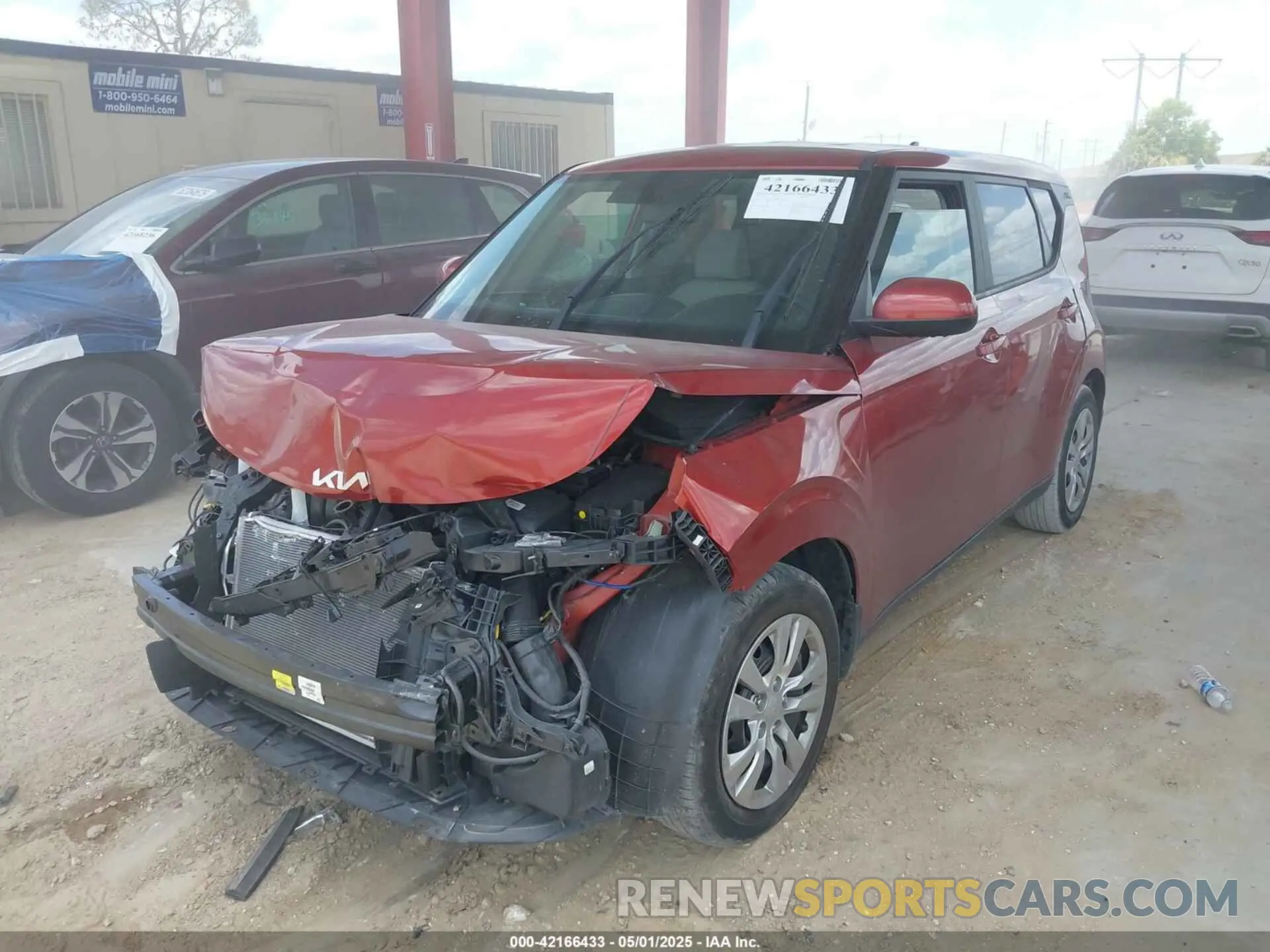 2 Photograph of a damaged car KNDJ23AU1N7798671 KIA SOUL 2022