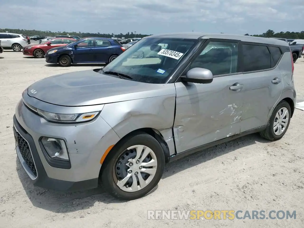 1 Photograph of a damaged car KNDJ23AU1N7809958 KIA SOUL 2022