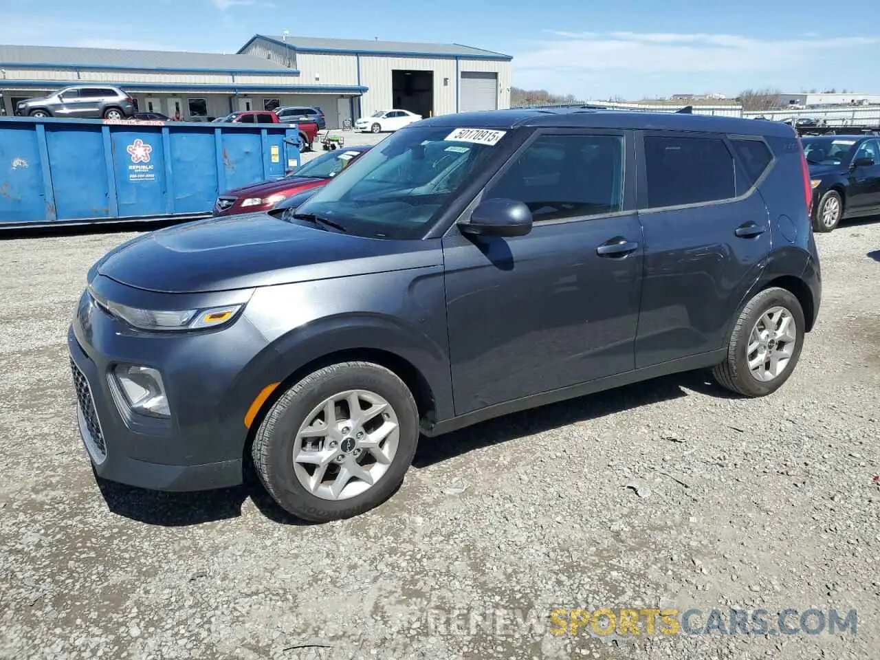 1 Photograph of a damaged car KNDJ23AU1N7822113 KIA SOUL 2022