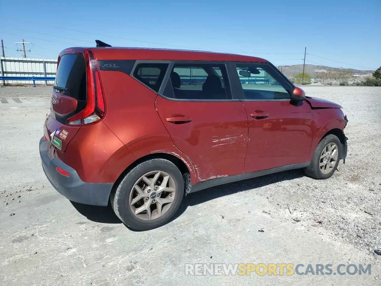 3 Photograph of a damaged car KNDJ23AU1N7837727 KIA SOUL 2022