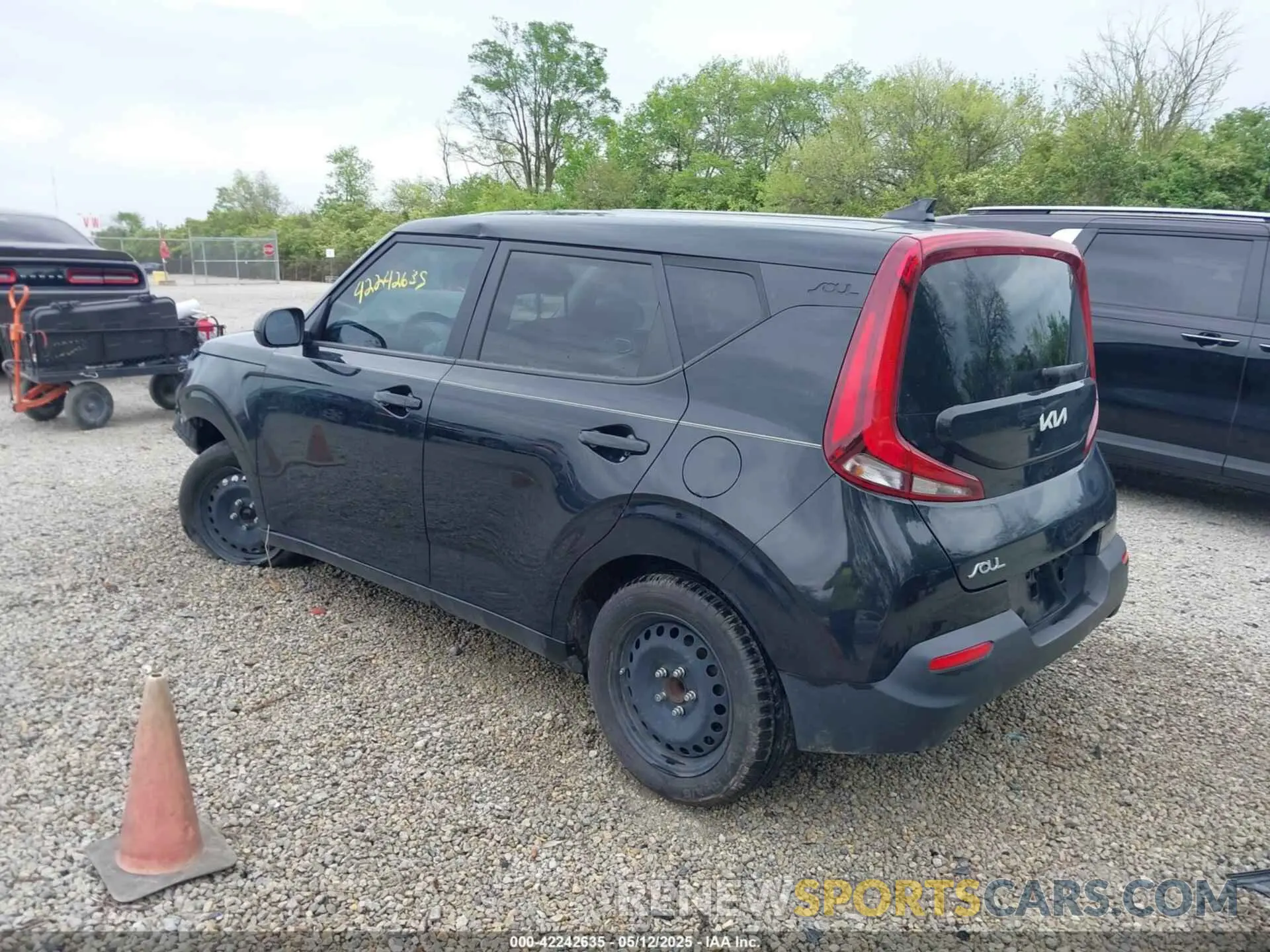 3 Photograph of a damaged car KNDJ23AU2N7150711 KIA SOUL 2022