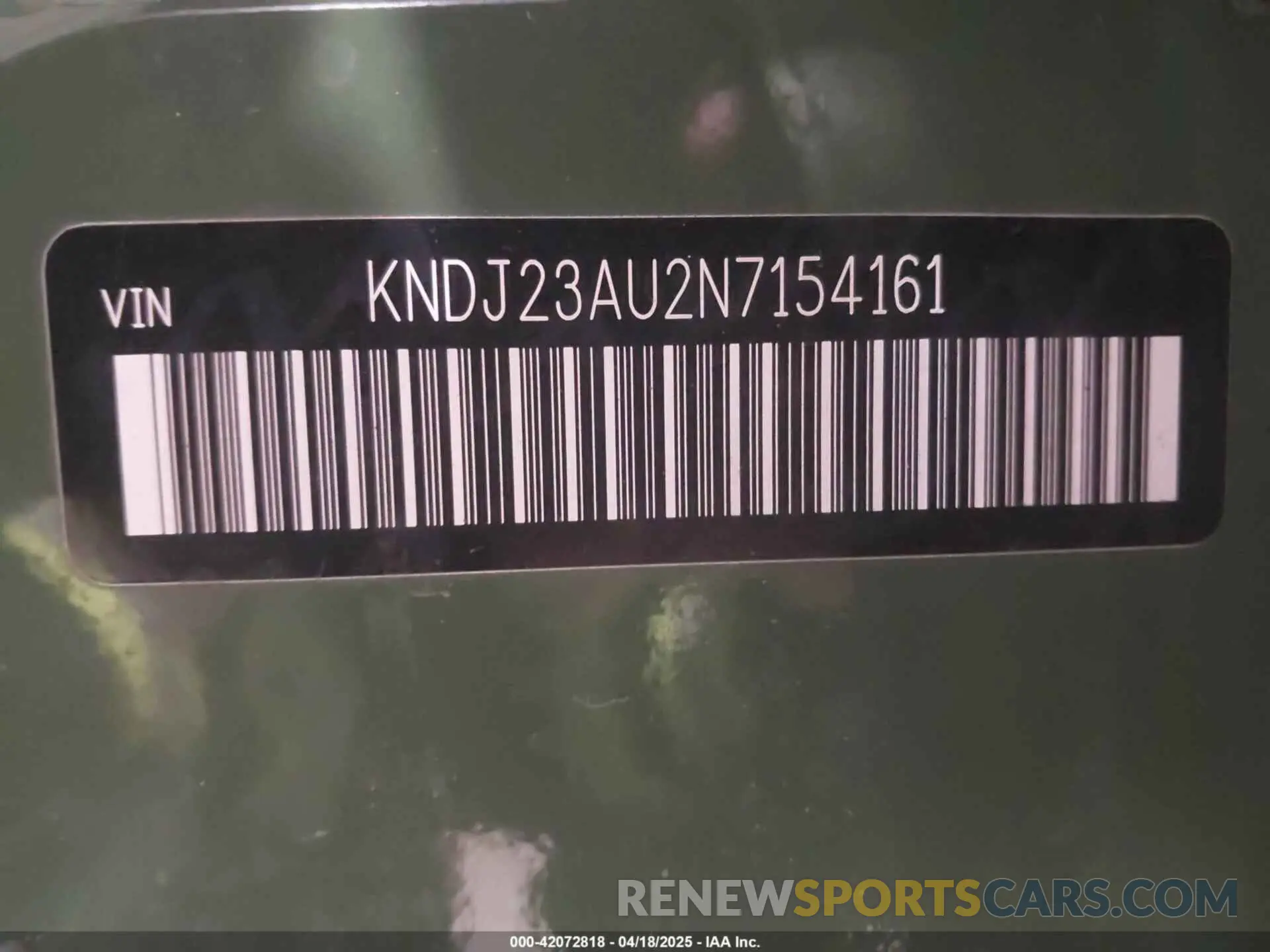 9 Photograph of a damaged car KNDJ23AU2N7154161 KIA SOUL 2022
