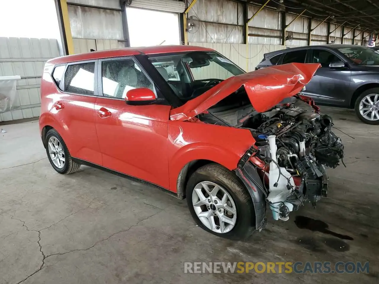 4 Photograph of a damaged car KNDJ23AU2N7159196 KIA SOUL 2022