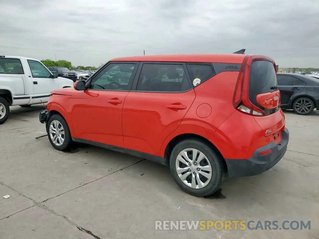 2 Photograph of a damaged car KNDJ23AU2N7162972 KIA SOUL 2022