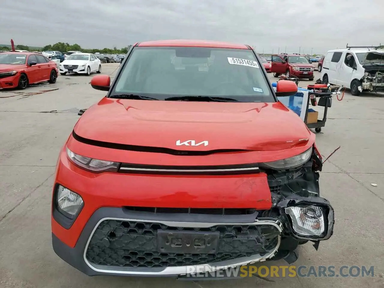 5 Photograph of a damaged car KNDJ23AU2N7162972 KIA SOUL 2022