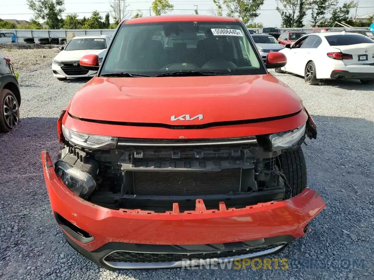 5 Photograph of a damaged car KNDJ23AU2N7163071 KIA SOUL 2022