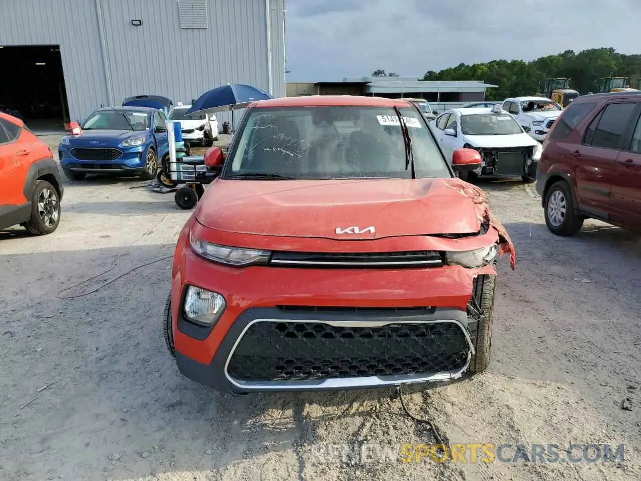 5 Photograph of a damaged car KNDJ23AU2N7166293 KIA SOUL 2022
