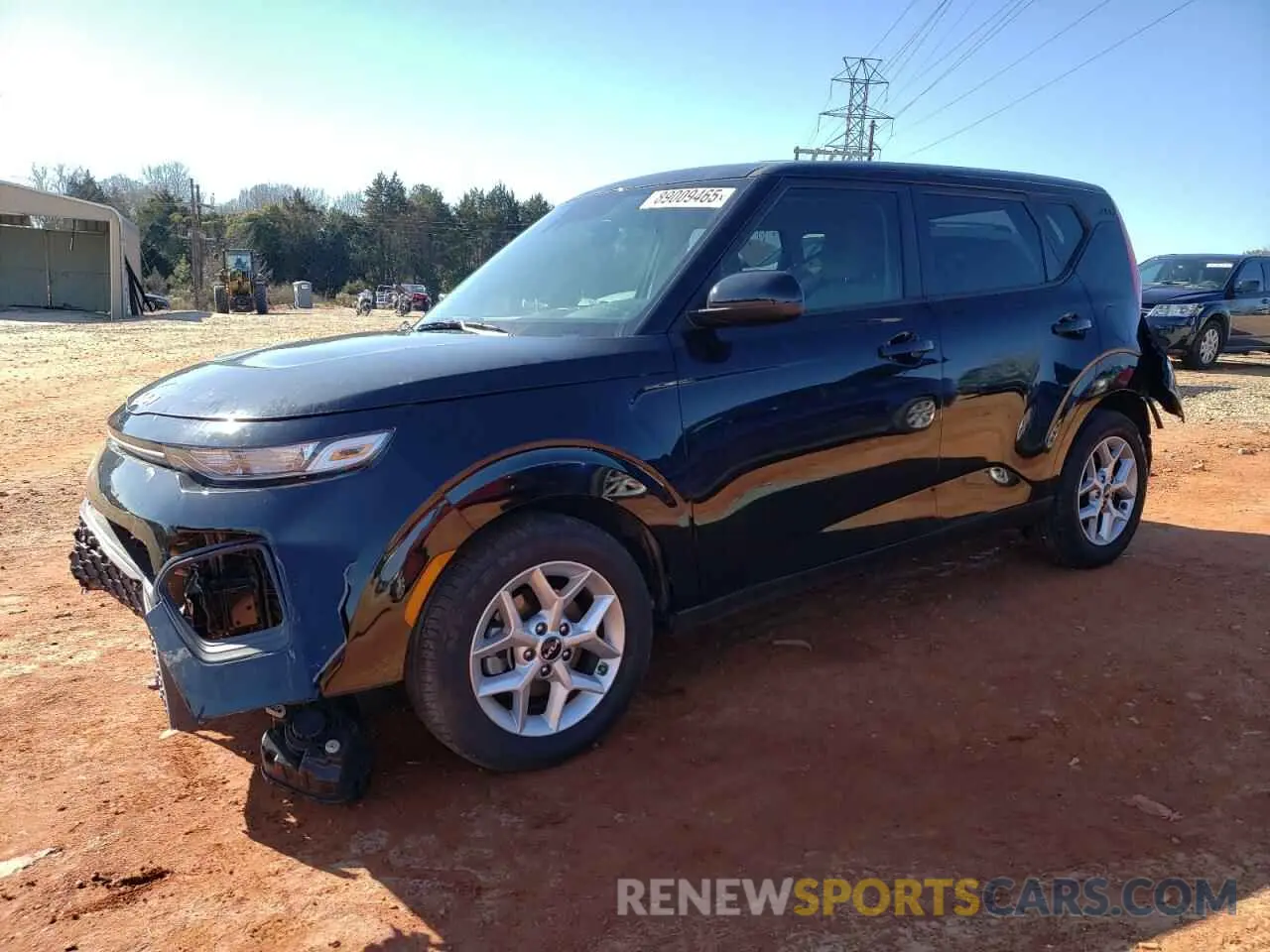 1 Photograph of a damaged car KNDJ23AU2N7181098 KIA SOUL 2022