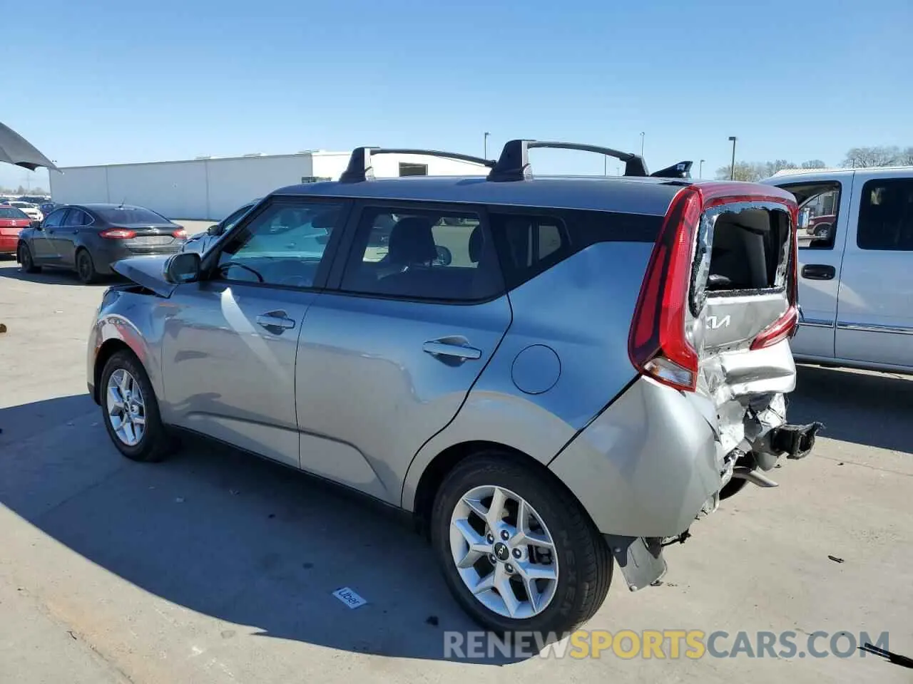 2 Photograph of a damaged car KNDJ23AU2N7809936 KIA SOUL 2022