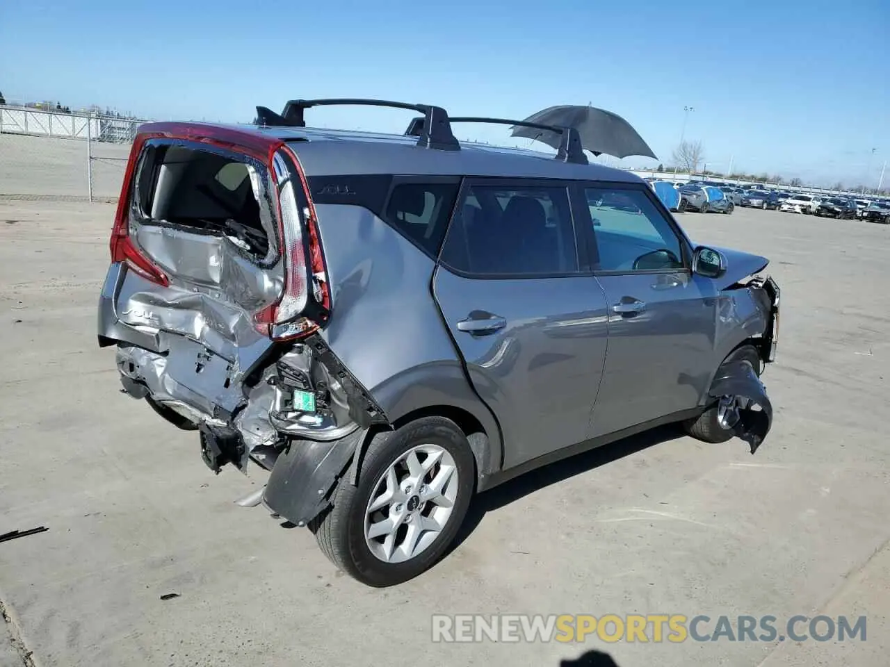 3 Photograph of a damaged car KNDJ23AU2N7809936 KIA SOUL 2022